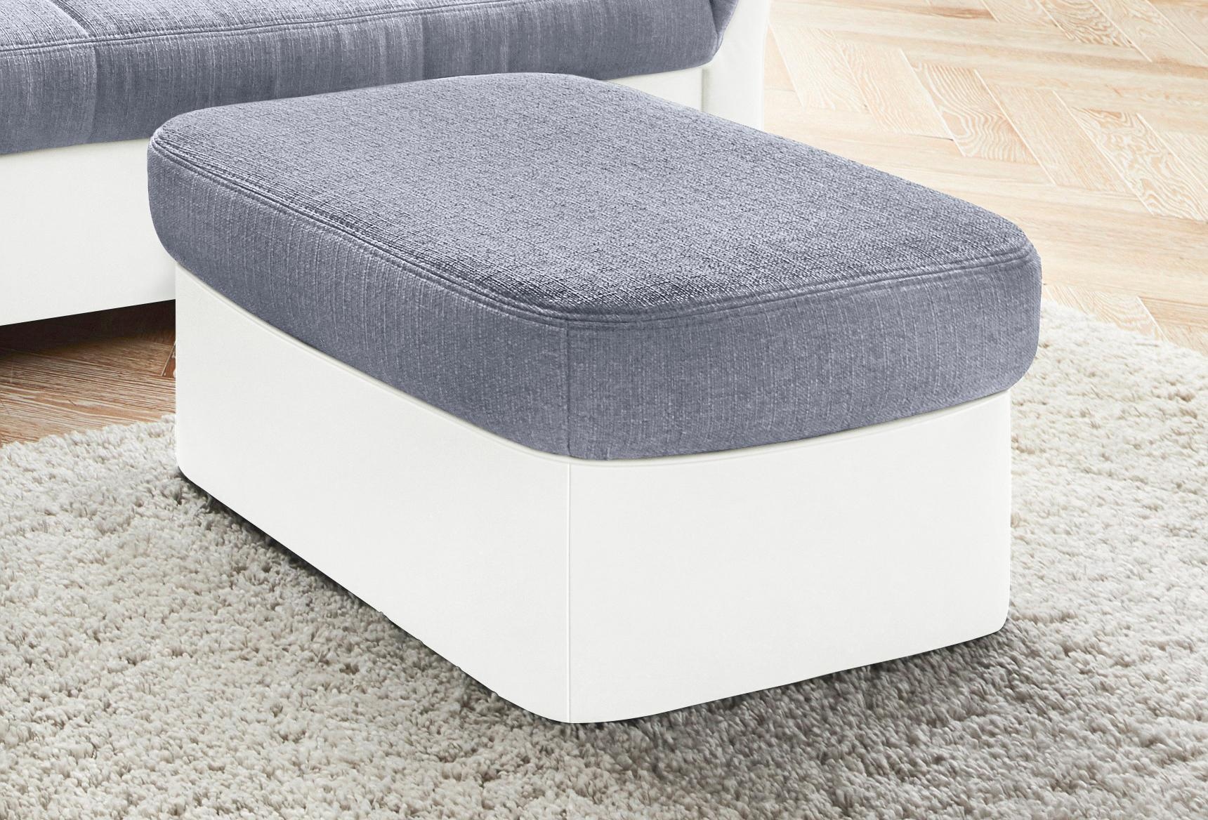 Image of DOMO collection Polsterhocker "ELVA elegant, bequem und hochwertig" passend zu den Sitzmöbeln der Serie ELVA