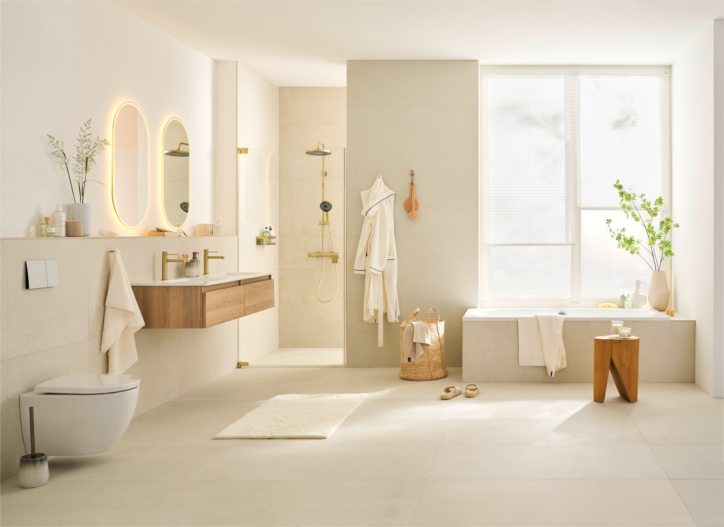 SCHÖNER WOHNEN-Kollektion Tapis de bain »Bahamas  Uni« Höhe 30 mm beidseitig verwendbar