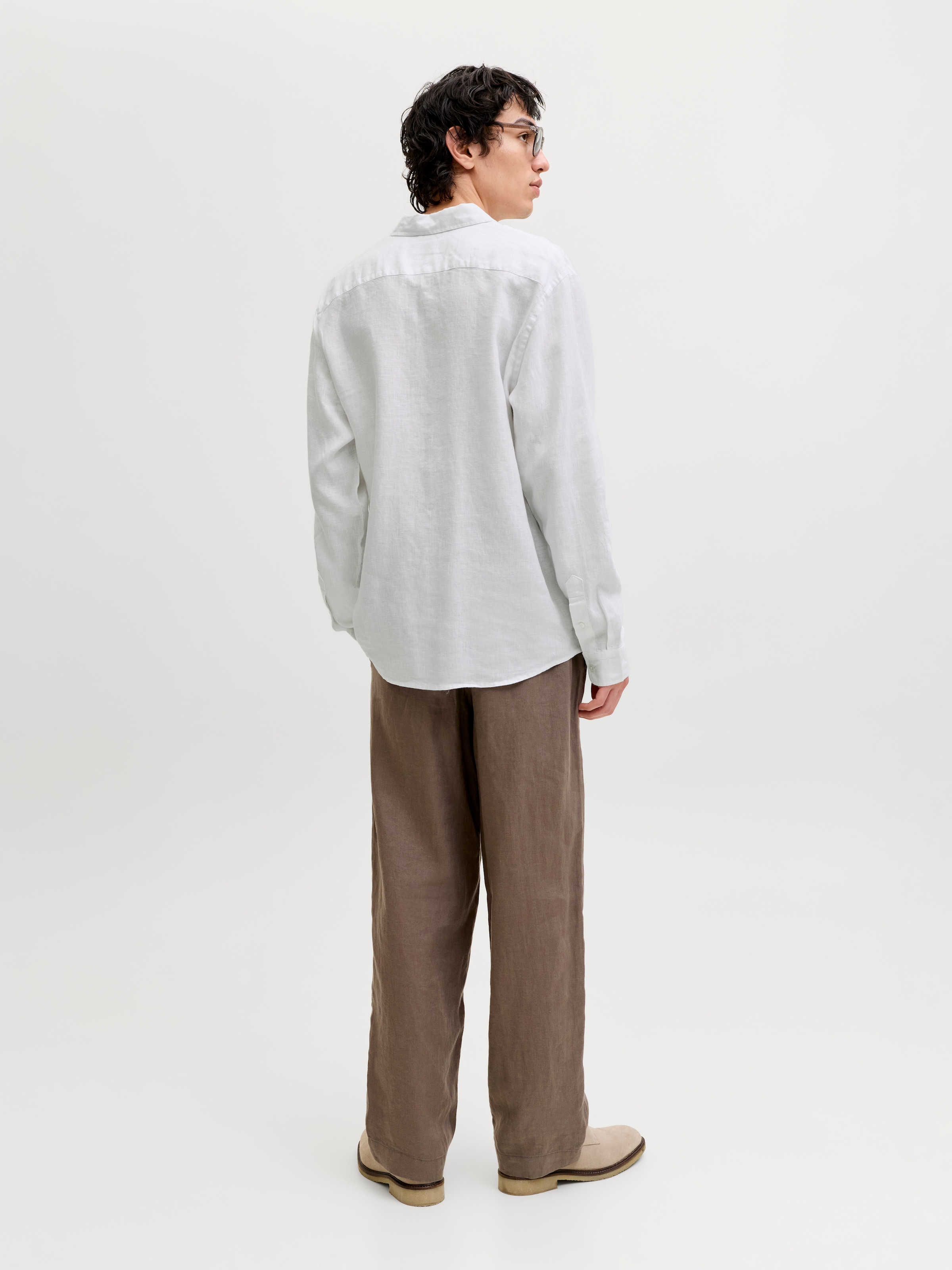 Jack & Jones Chemise à manches longues »JPRBLALAWRENCE LINEN LS SHIRT SN«