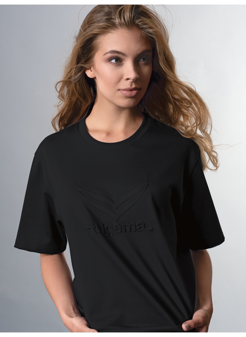 Image of Trigema T-Shirt "TRIGEMA Heavy Oversized T-Shirt mit 3D-Motiv" 1 Stk.