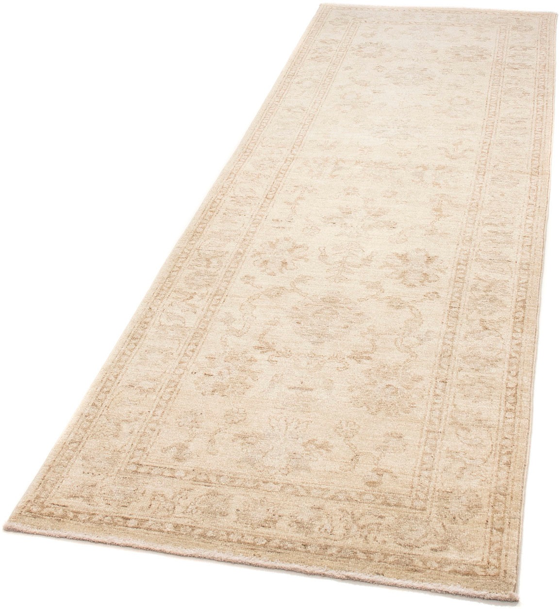 Image of morgenland Orientteppich »Ziegler - 249 x 79 cm - beige«, rechteckig, 6 mm Höhe, Wohnzimmer, Handgeknüpft, Einzelstück mit Zertifikat bei Ackermann Versand Schweiz