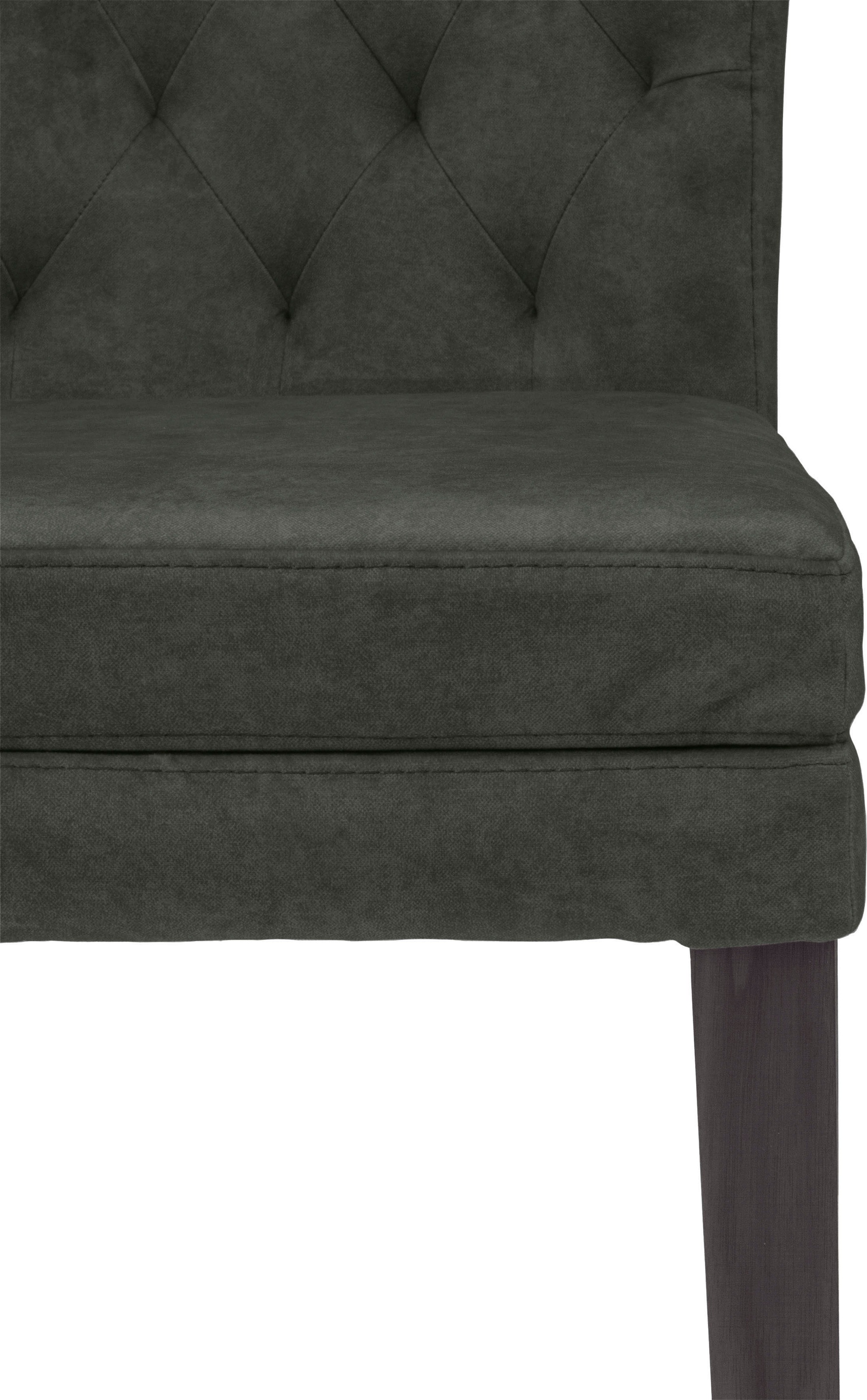 Home affaire Chaise à 4 pieds »Colorado« (Set) 2 cuisBeine aus Buche, wengefarben lackiert, Im 2er, 4er oder 6er-Set