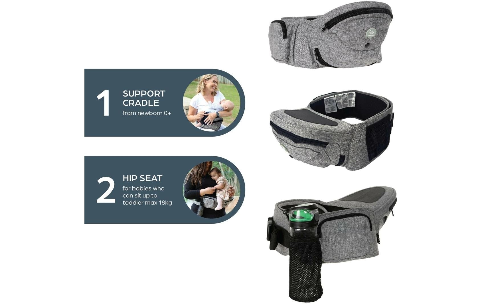 Dreambaby Bauchtrage »Dreambaby Hüftsitz Up&Go«, bis 15 kg