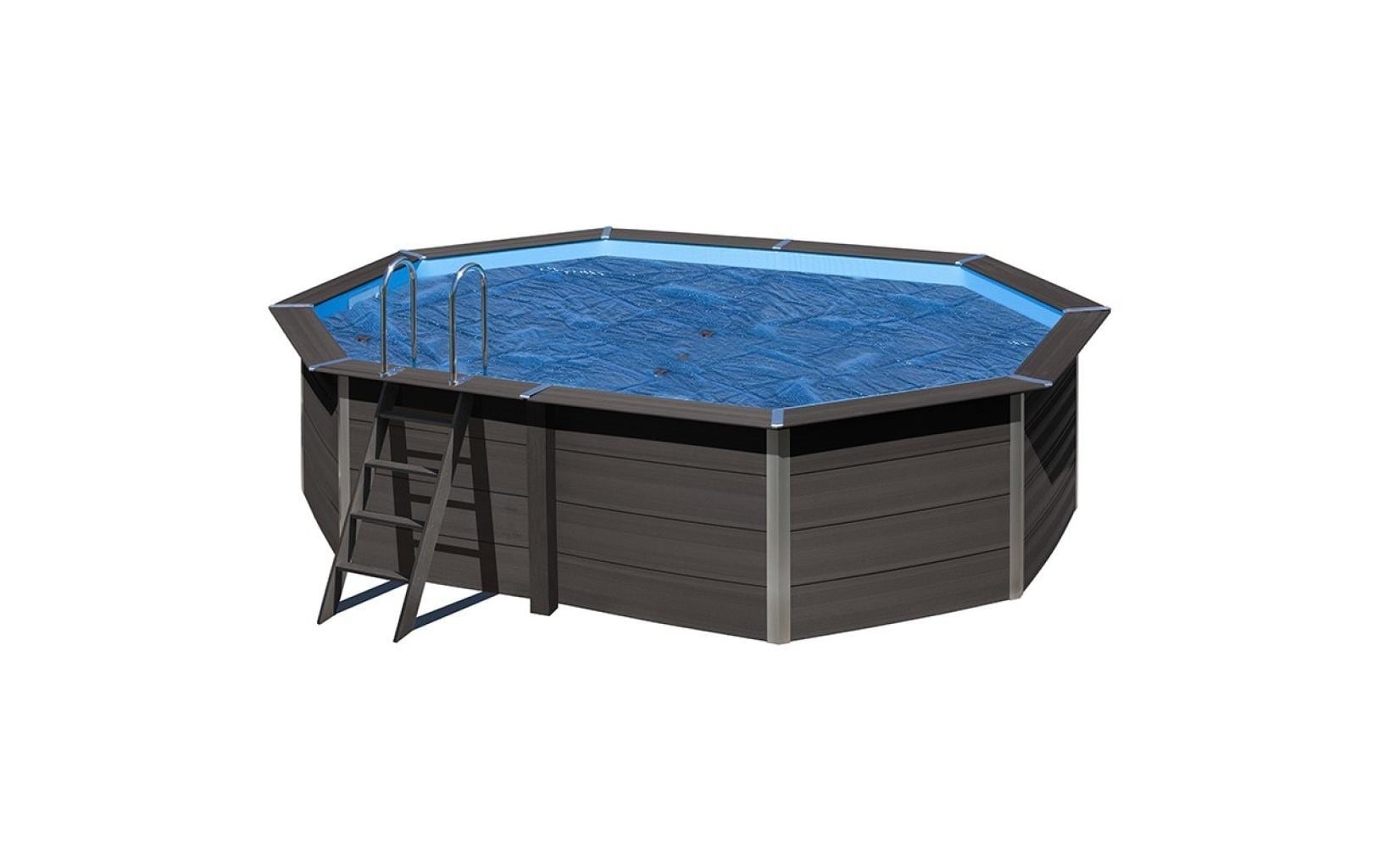 Gre Piscine ovale »Avantgarde« 6-tlg., Composite Pool, BxLxH: 386x664x124 cm