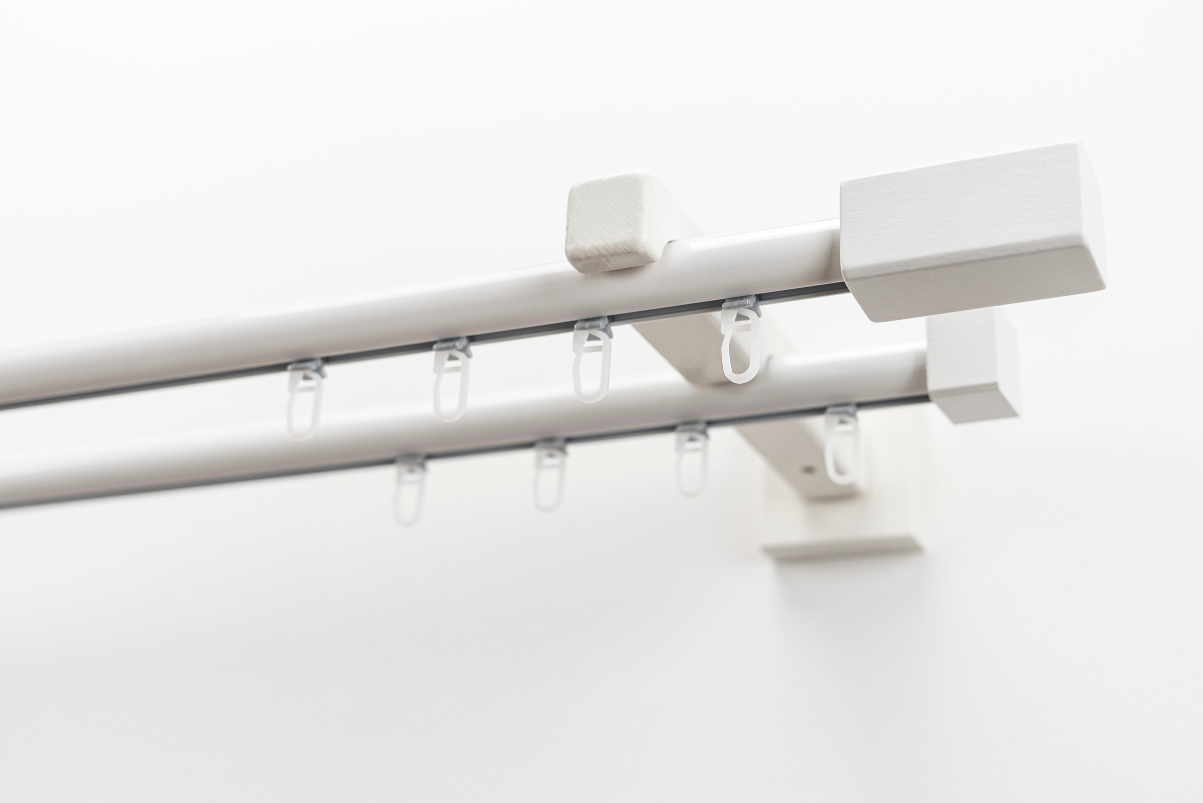 Image of GARESA Gardinenschiene »Cubus, Quader Innenlauf«, 2 läufig-läufig, Wunschmasslänge, Wunschmasslänge, inkl. Gleiter bei Ackermann Versand Schweiz