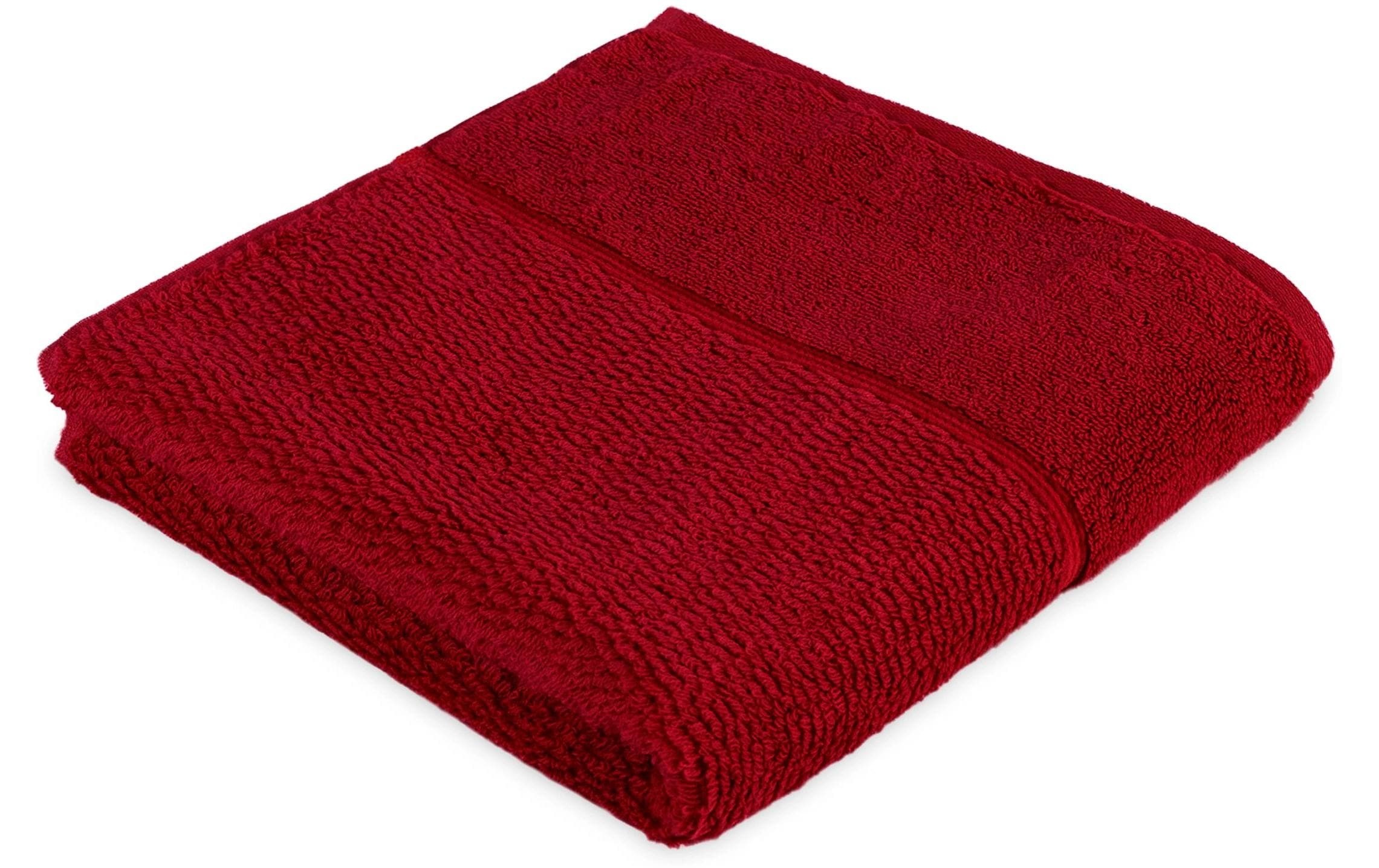 Image of frottana Handtuch "Pearl 50 x 100 cm, Rot"