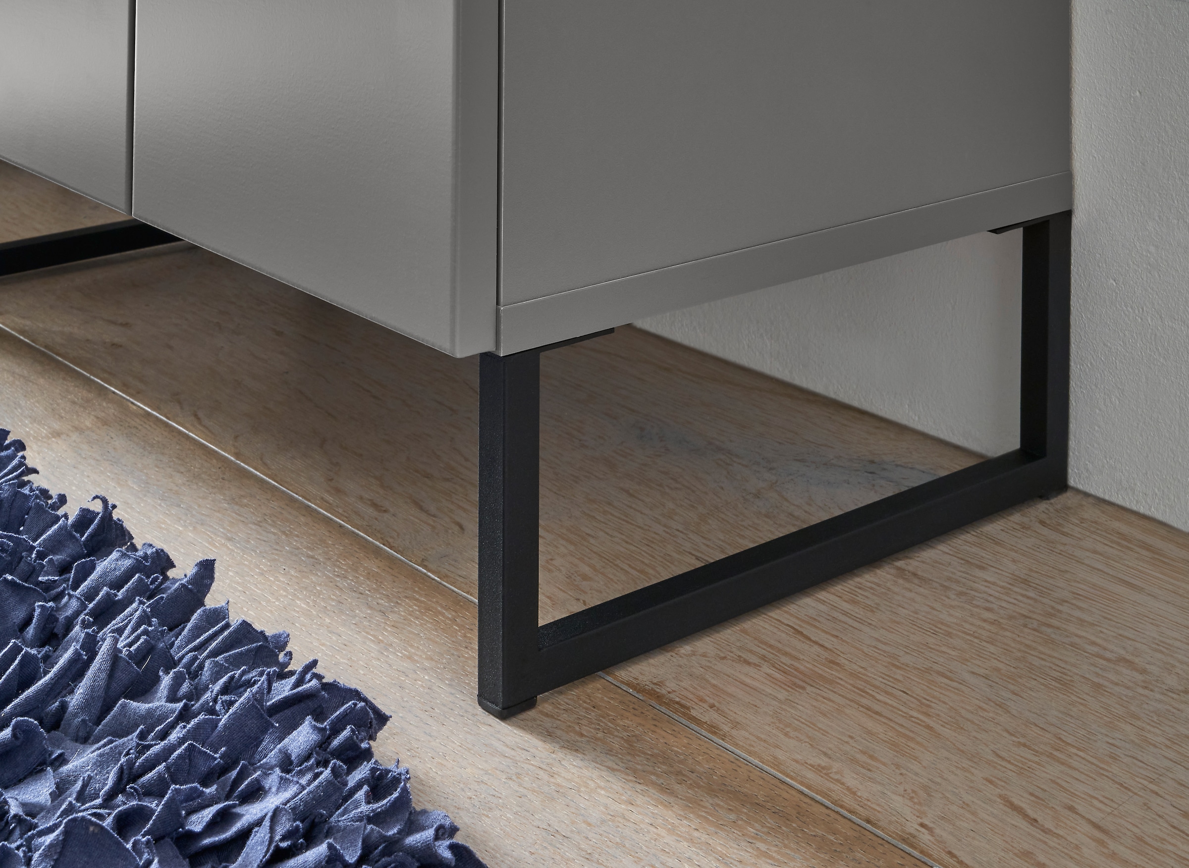 BASIC by Balculina Armoire sous lavabo »Denver Waschbeckenunterschrank, Badezimmerschrank 60x60x35« 1 cuis tlg. largeur 60 cm, porte montable à gauche/droite, softclose