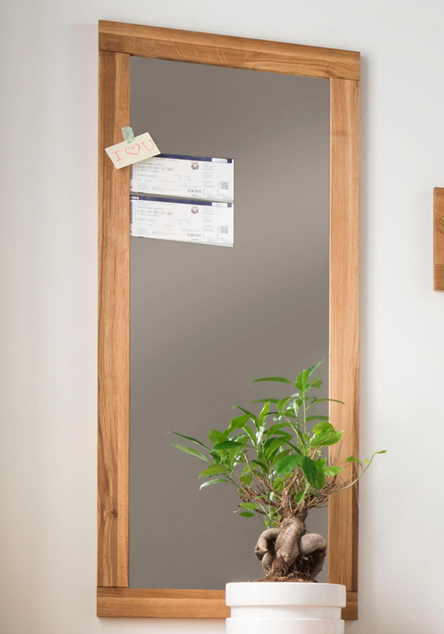 FSC-zertifiziertem cm Breite affaire »Dura«, kaufen Massivholz, 50 Wandspiegel aus Home
