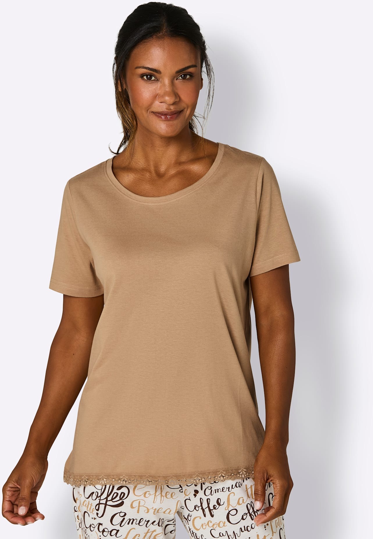 wäschepur Pyjamaoberteil "Schlafanzug-Shirt" 1 tlg.
