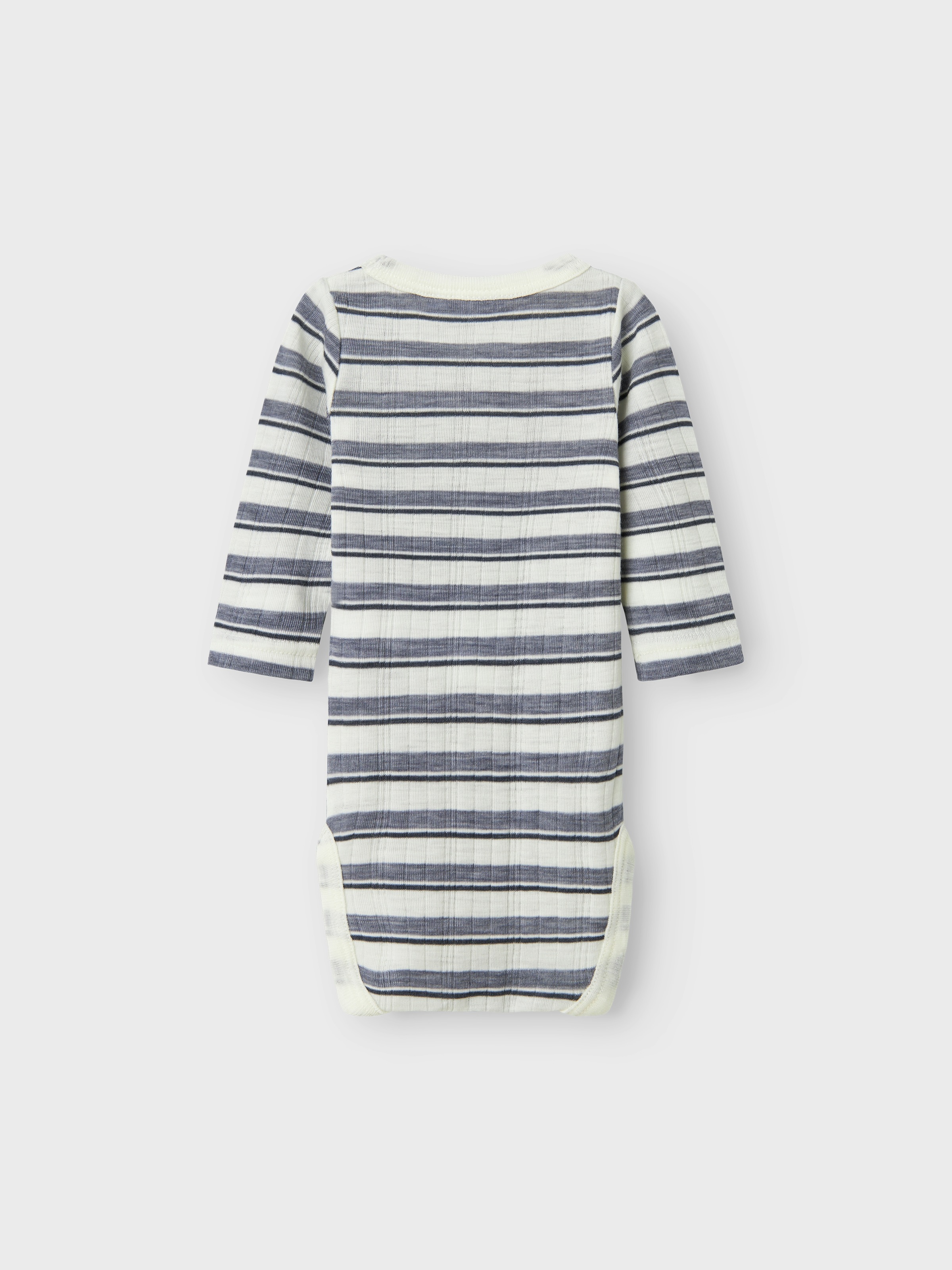 Name It Langarmbody »NBMWANG WOOL NEEDLE LS BODY NOOS«, aus reiner Merinowolle