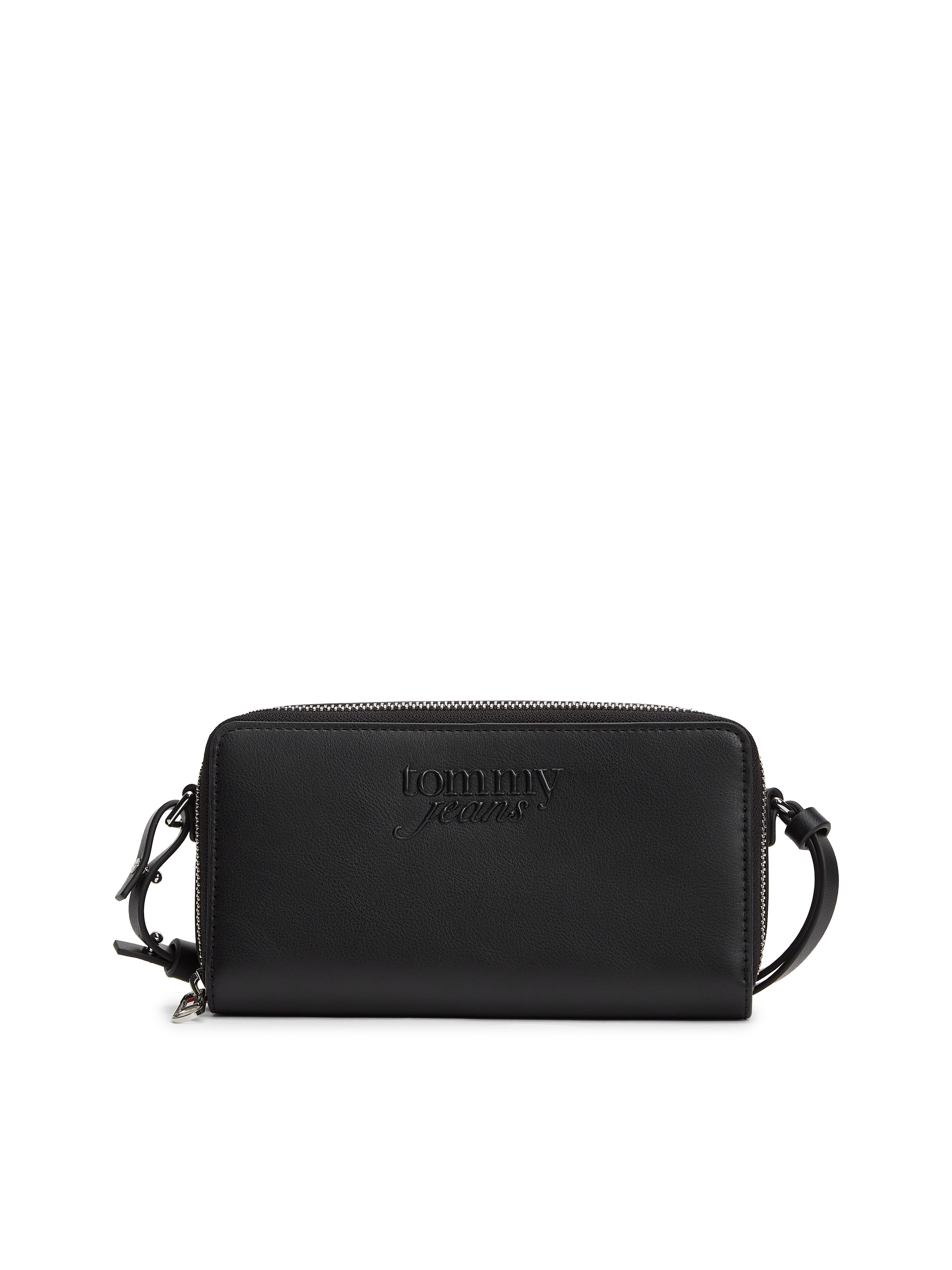 Image of Tommy Jeans Geldbörse "TJW MUST PURSE WALLET LARGE ZA" Damen Geldbeutel, Portemonnaie mit verstellbarem Trageriemen