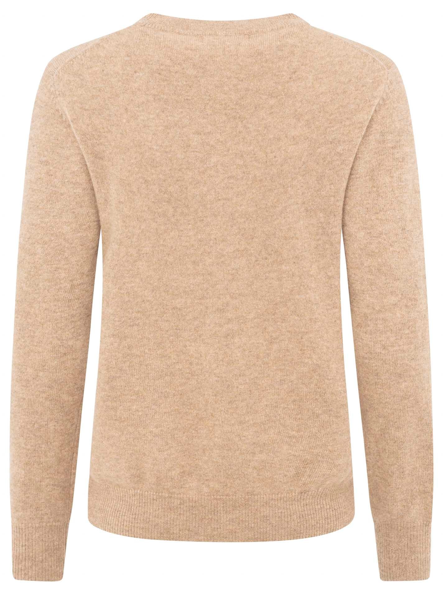 Zwillingsherz Pull en tricot »Duck« Rundhals,aus reinem Kaschmir mit grosser Ente