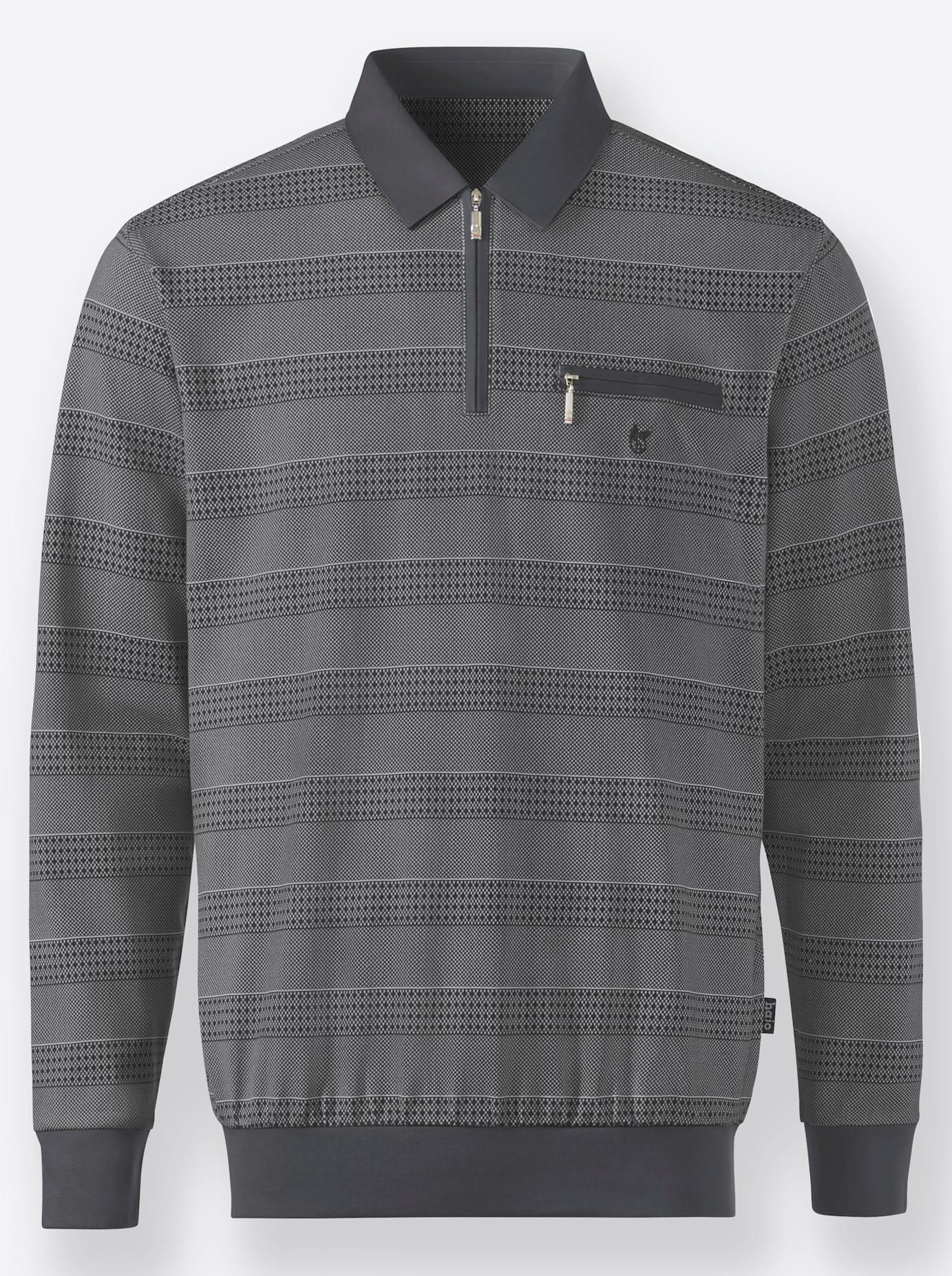 Hajo Poloshirt »Langarm-Poloshirt«, (1 tlg.)