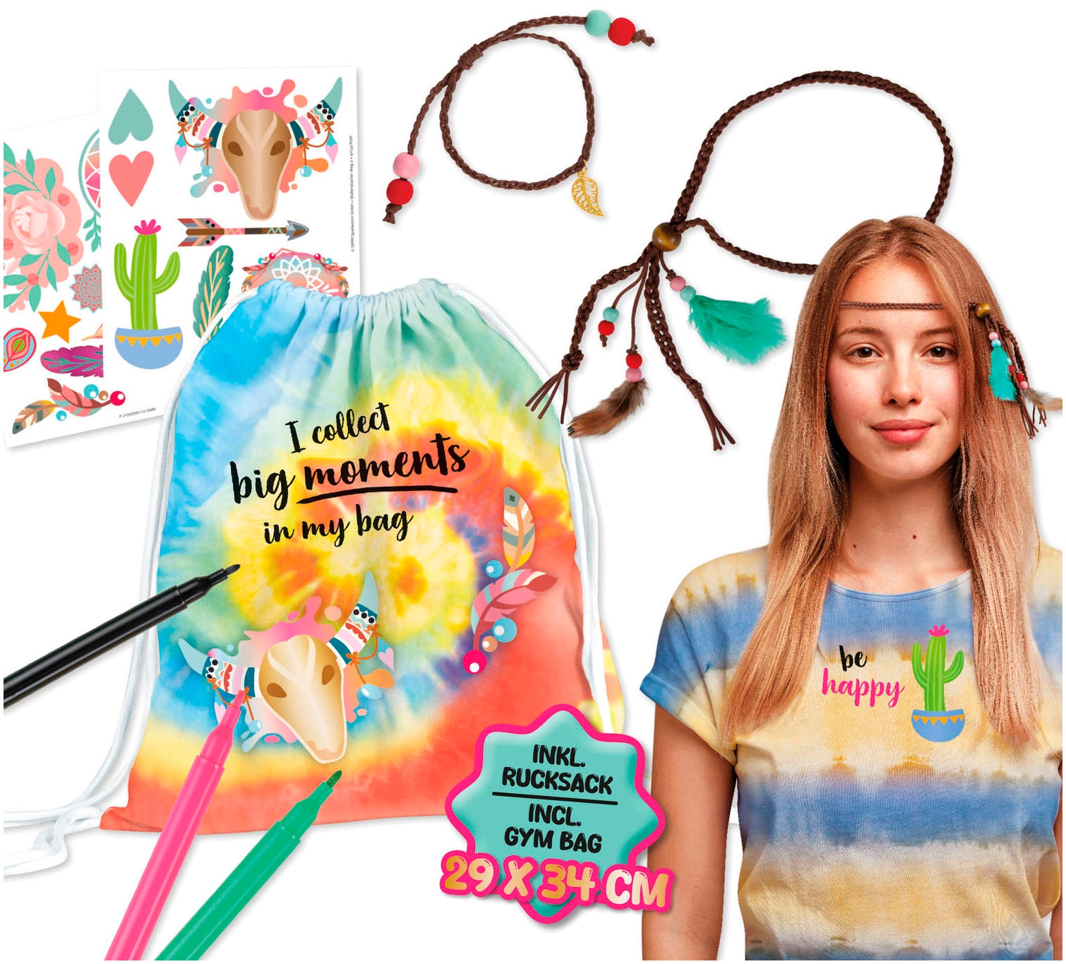 Lena® Set créatif »Batikset Boho«