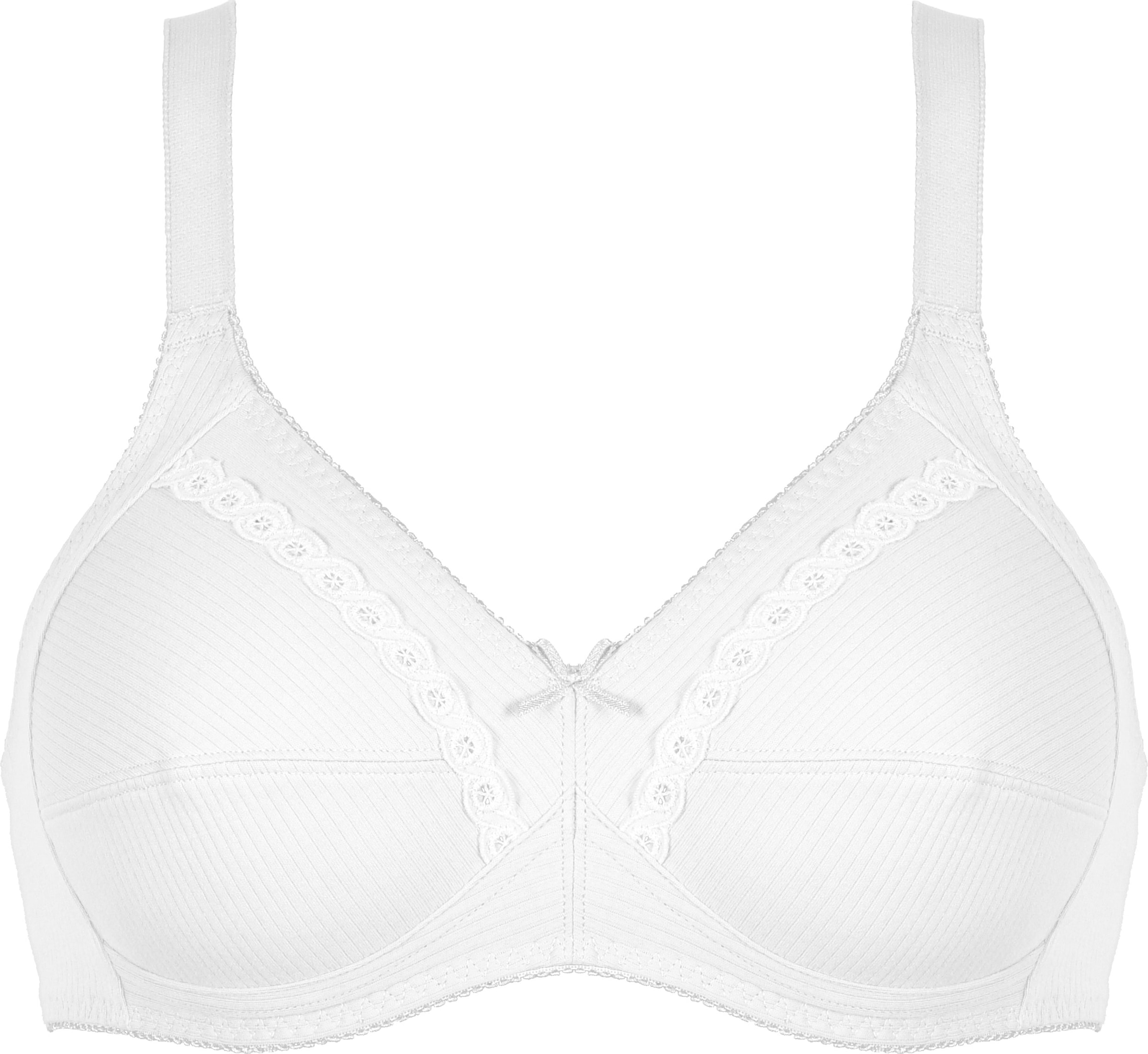 Naturana Soutien-gorge souple »Classics« 2er Pack,  feminin, bequem, breite Träger, ohne Bügel, dekorative Schleife