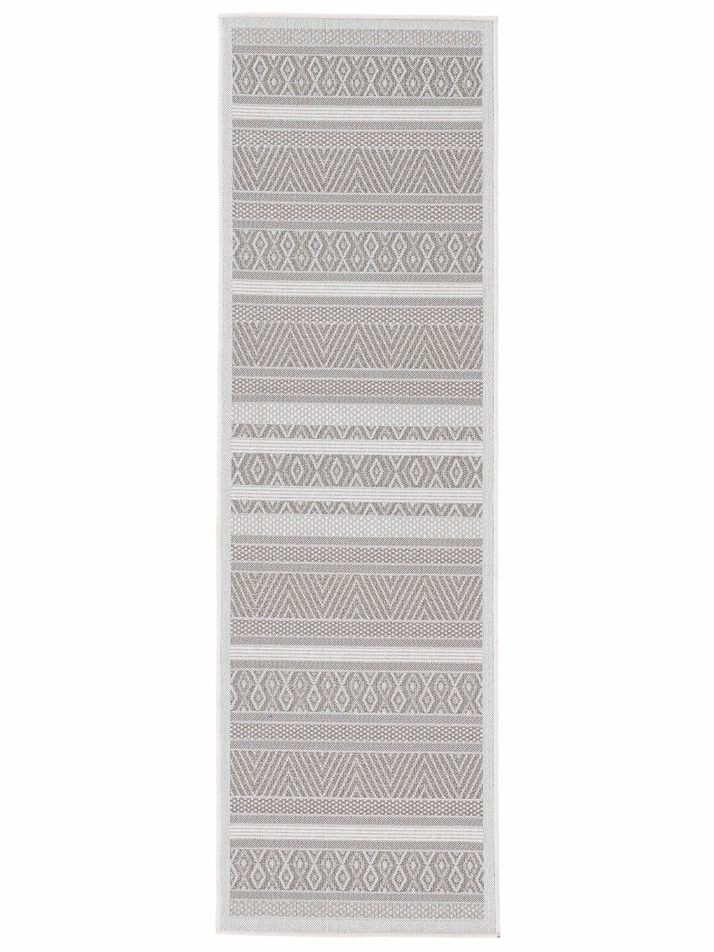 Image of carpetfine Läufer »Boho 101«, rechteckig, 4 mm Höhe, robustes Flachgewebe, Sisal Optik, In- und Outdoor geeignet, Wetterfest und UV-beständig für Balkon, Terrasse, Garten, Aussenbereich,Wohnzimmer, Schlafzimmer bei Ackermann Versand Schweiz