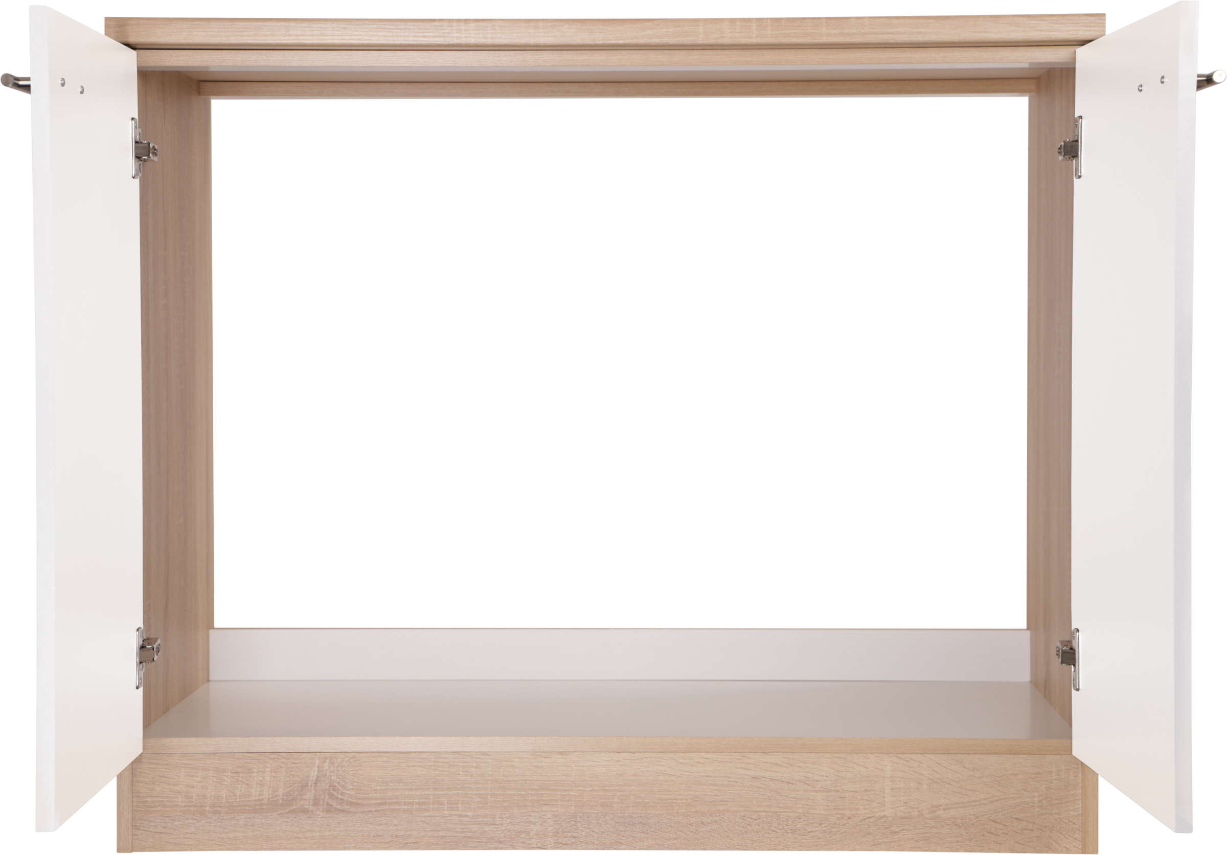 RESPEKTA Meuble évier »Merle« Breite 100 cm, mit Soft-Close Funktion, Stangengriffe aus Metall