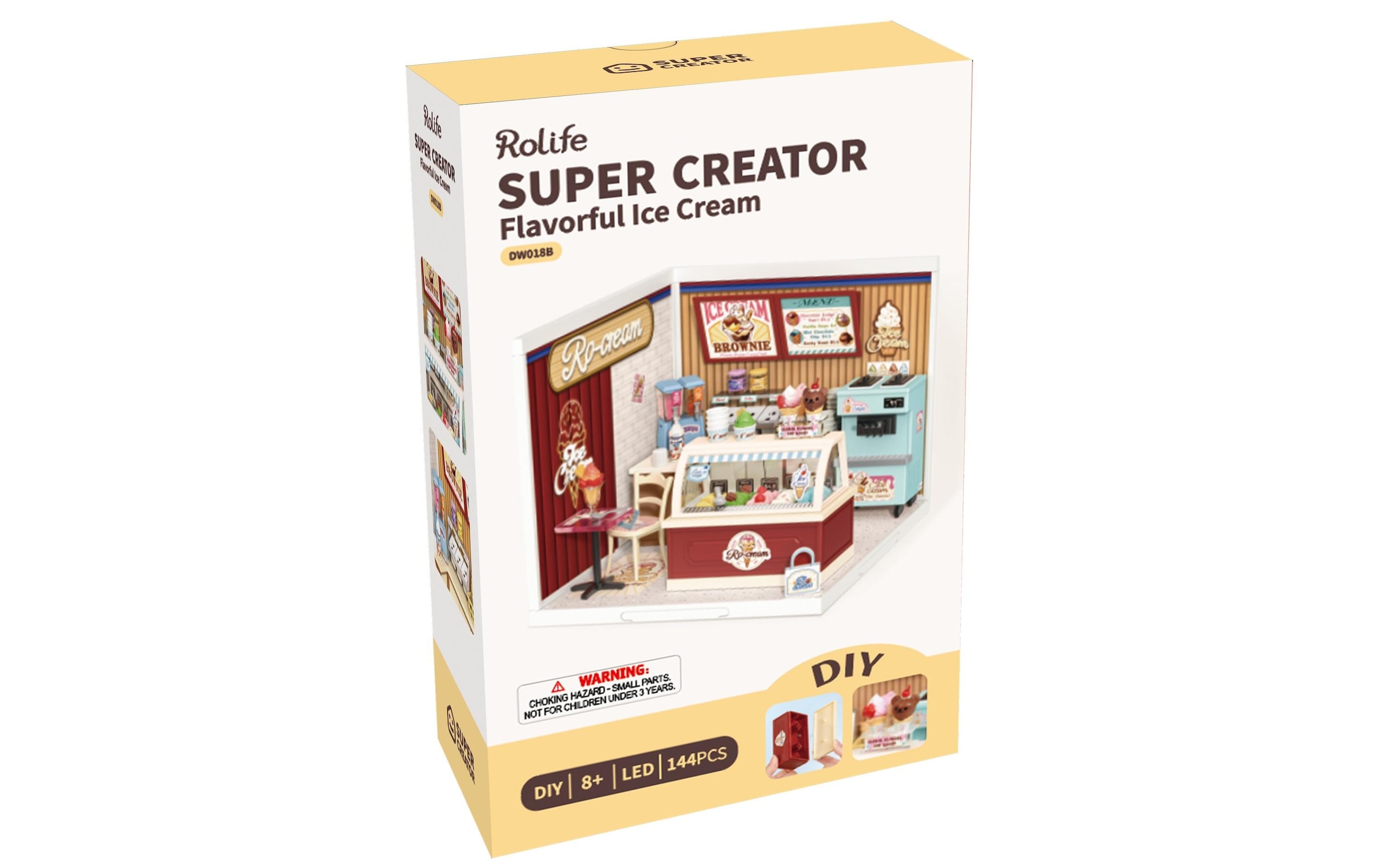   Modellbausatz »RoboTime Flavorful Ice Cream«