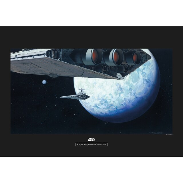♕ Komar Poster »Star Wars Classic RMQ Hoth Orbit«, Star Wars, (1 St.),  Kinderzimmer, Schlafzimmer, Wohnzimmer versandkostenfrei auf