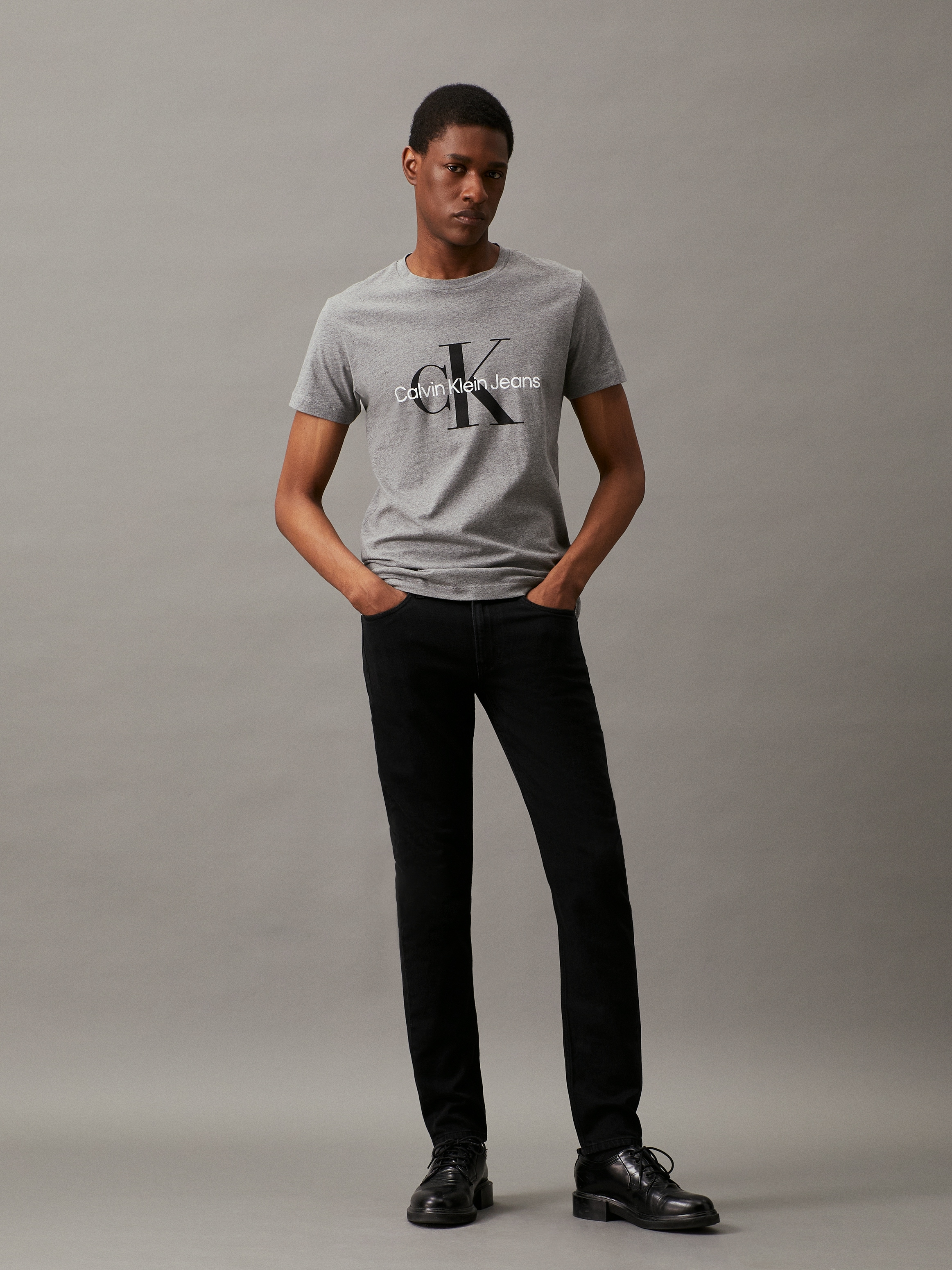 Calvin Klein Jeans Slim-fit-Jeans »SLIM TAPER« mit Markenlabel