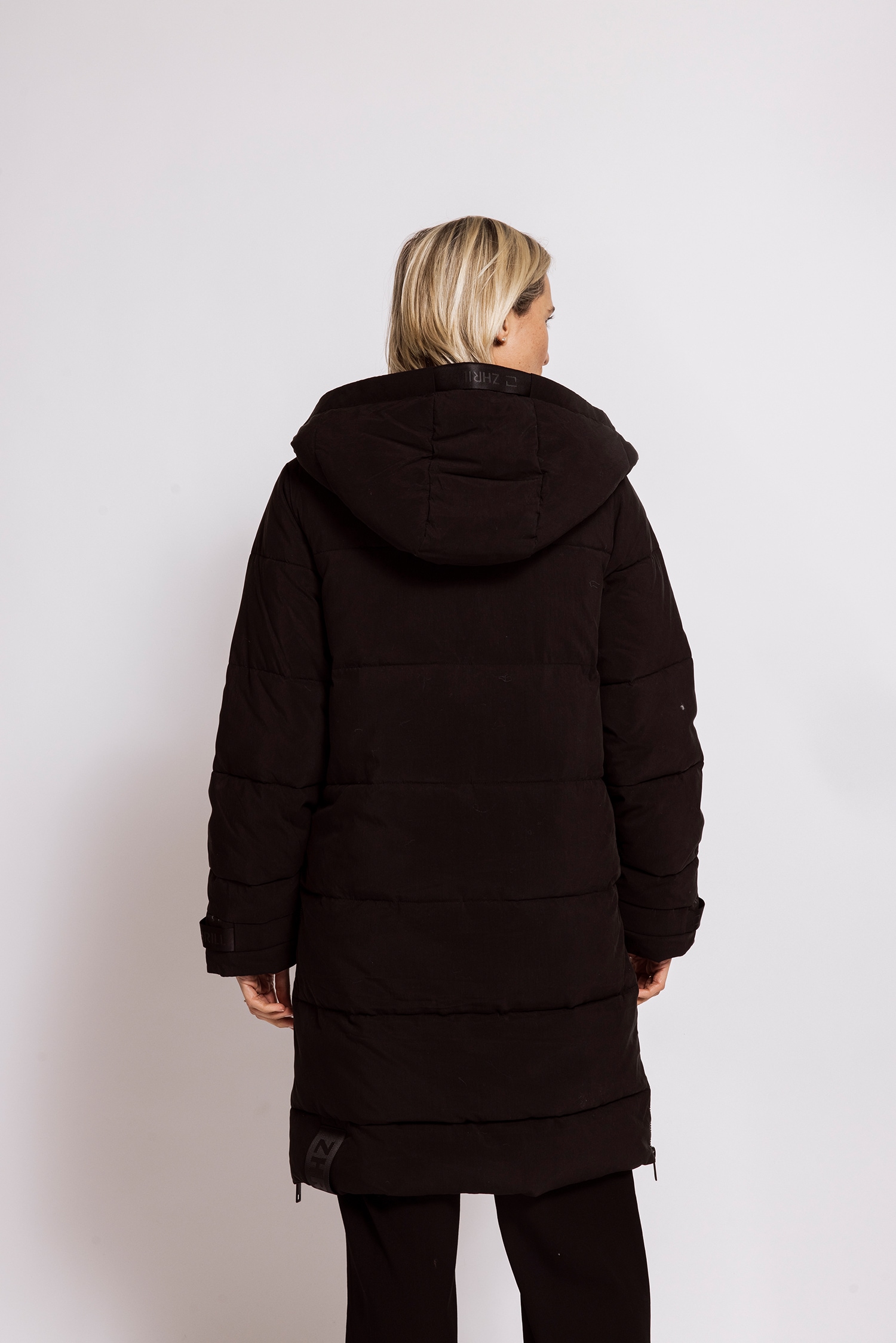 Zhrill Manteau matelassé »JEN« Winter-Mantel mit Kapuze und aus Lyocell und Polyamid, Casual Passform