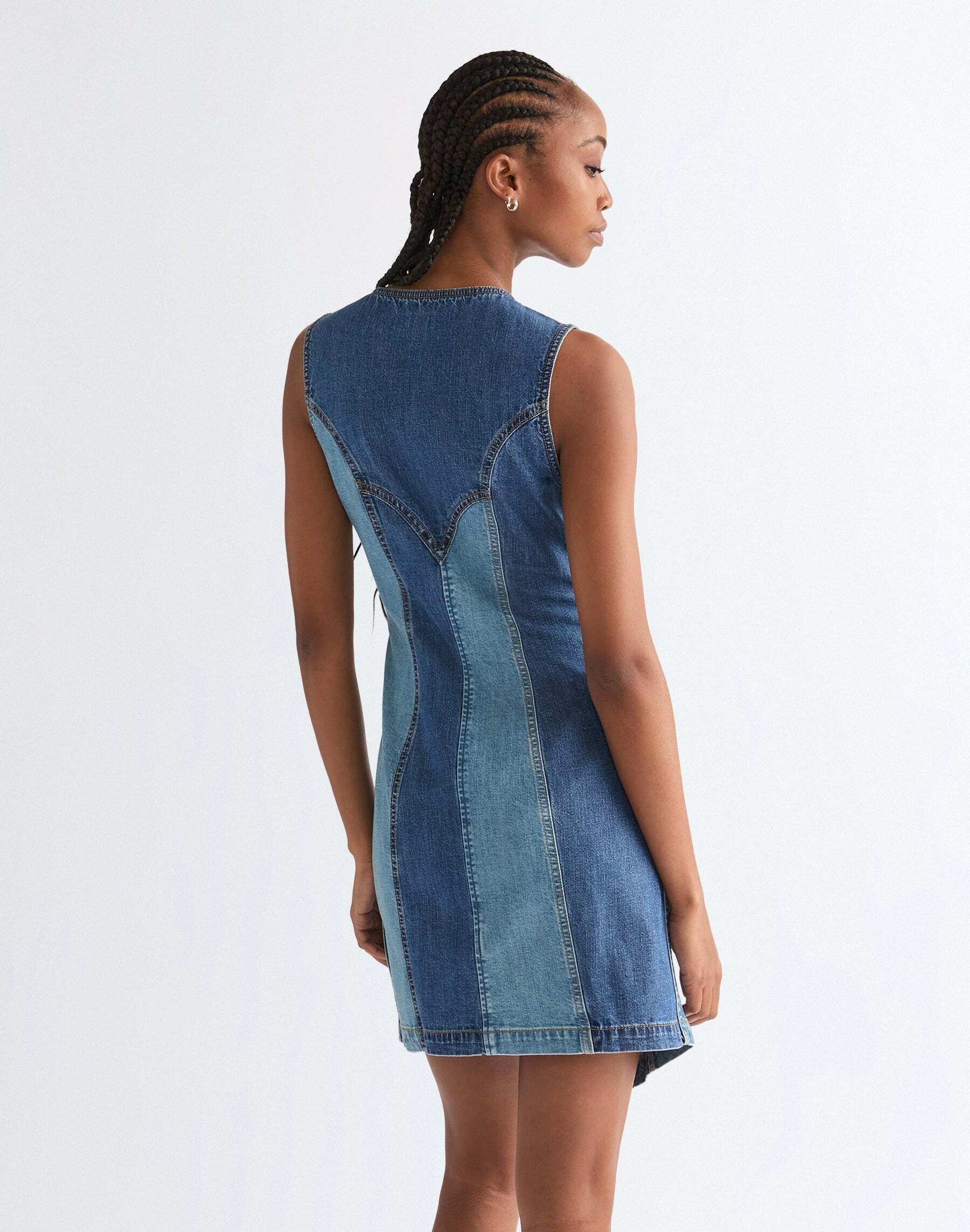 Wrangler Robe en jean »WRANGLER Jeanskleid Vest Dress«