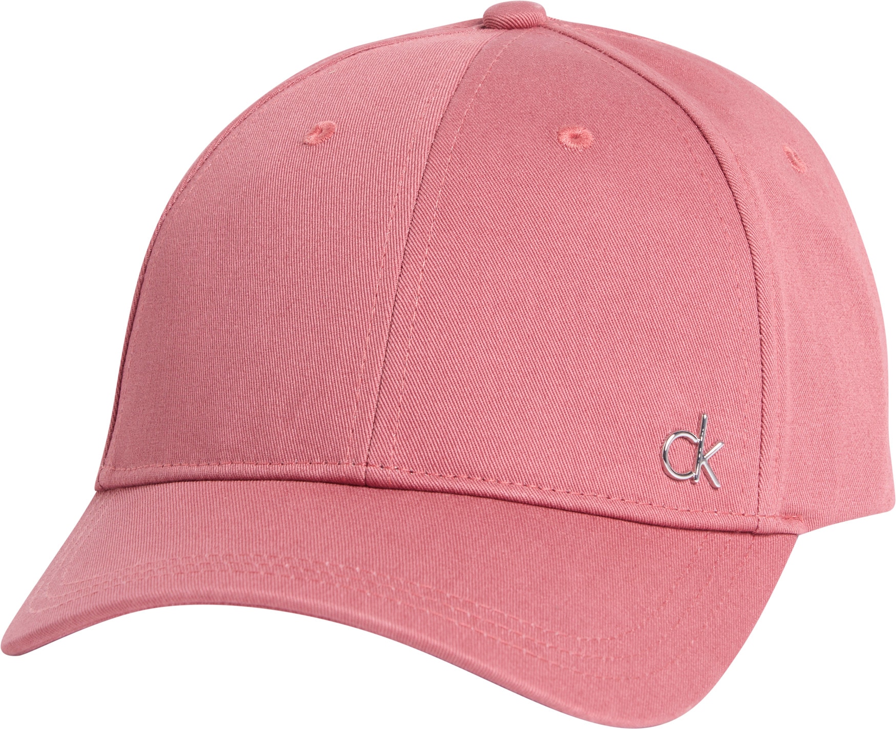 Calvin Klein Baseball Cap »CK METAL COTTON CAP«, Logoprägung am Klemmverschluss