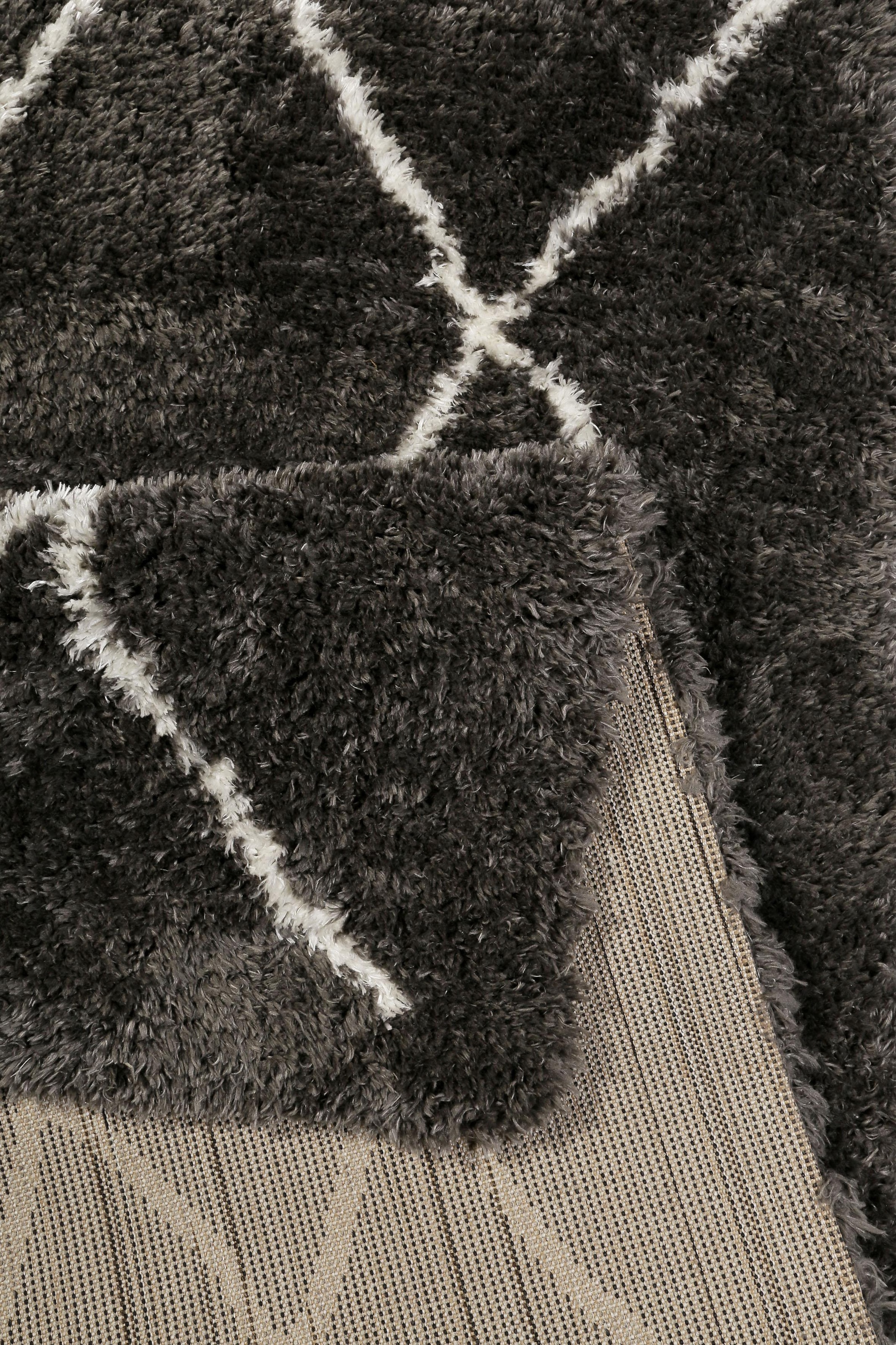 Wecon home Tapis à poils longs »Afella« Rectangulaire 50 mm Höhe Wohnzimmer