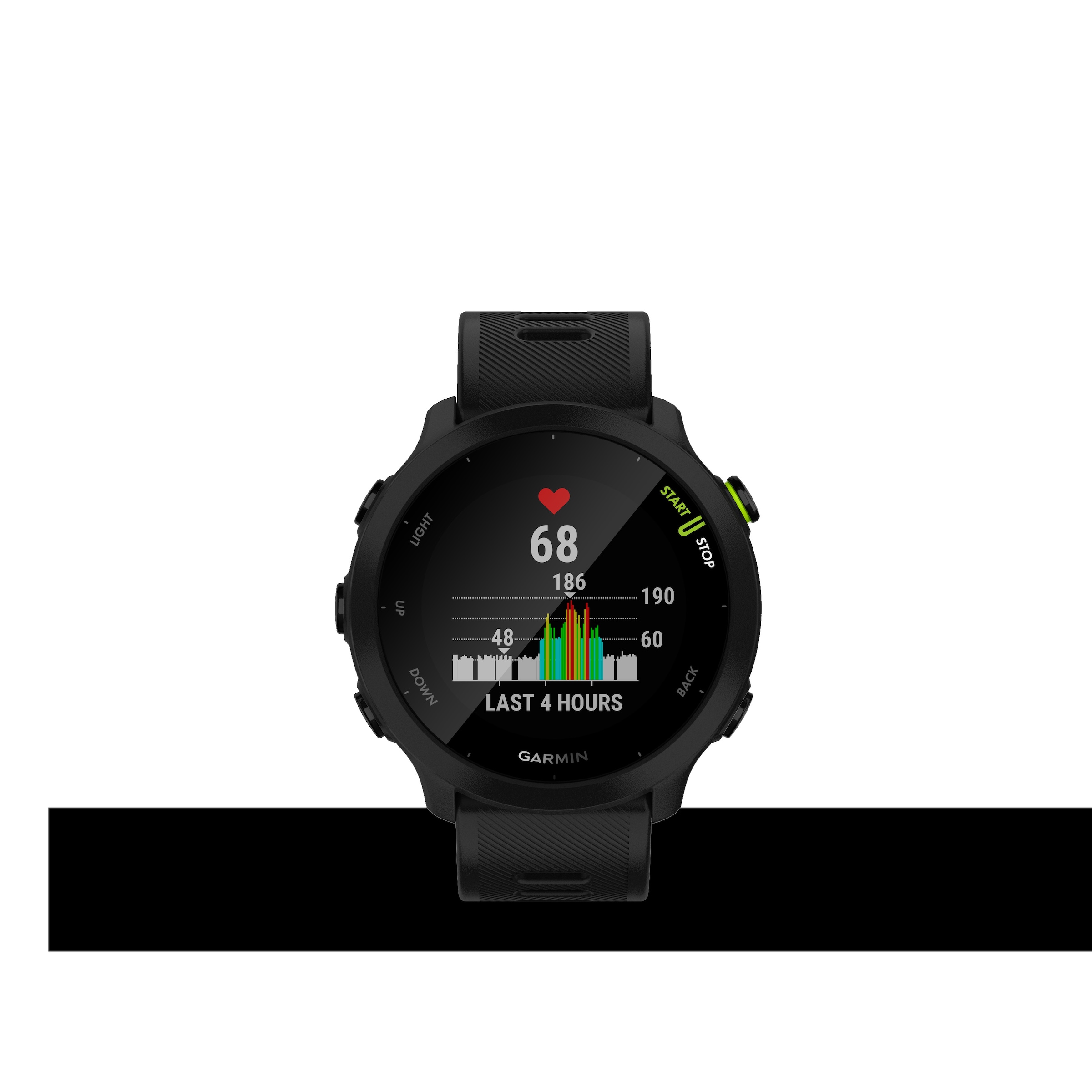 Garmin Smartwatch »FORERUNNER 55 Multisport-«, (2,64 cm / 1,04 Zoll), Garmin, GPS-Laufuhr