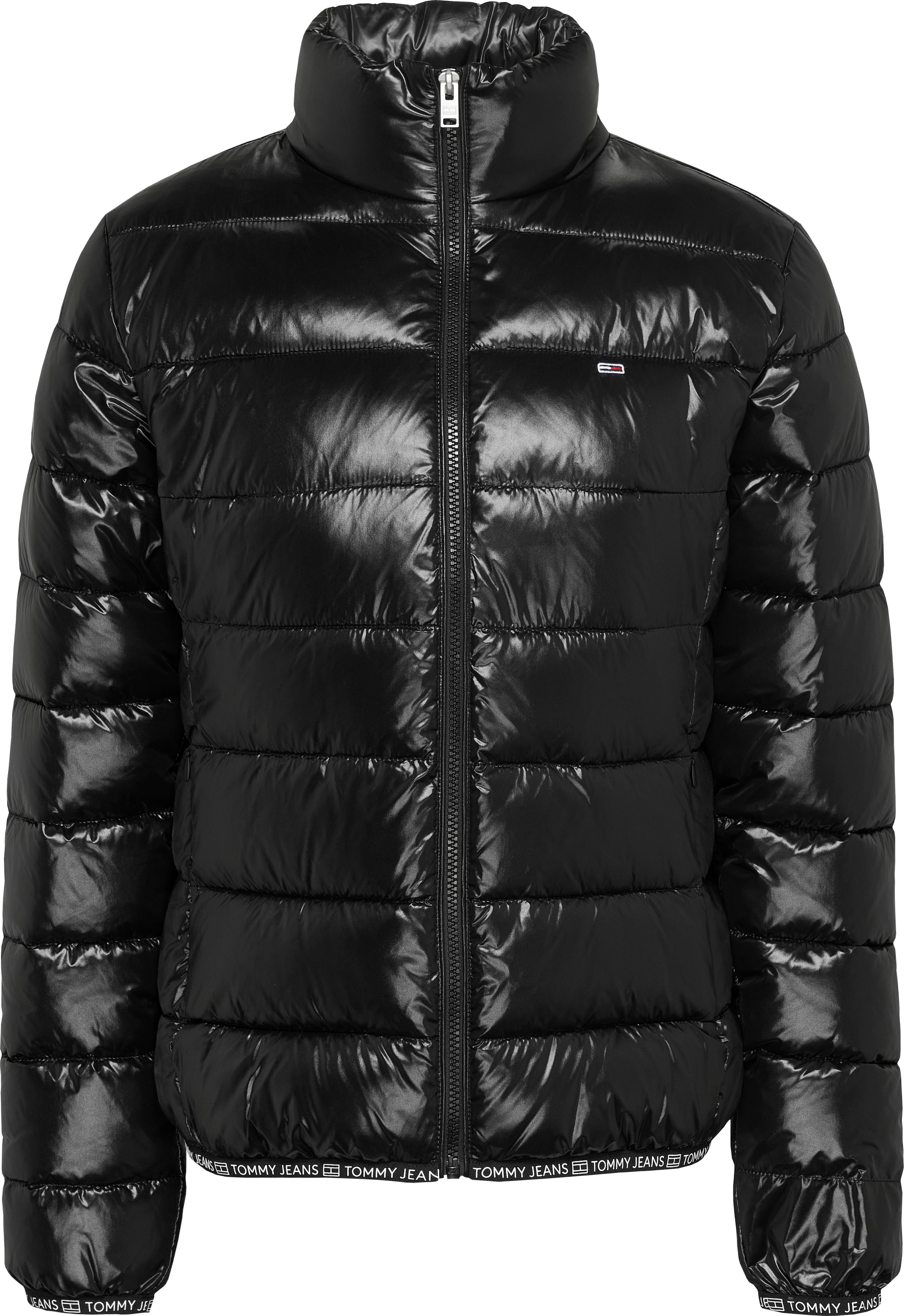 Tommy Jeans Steppjacke »TJW ESSENTIAL TAPE JACKET EXT«, in glänzender Optik, mit Wattierung