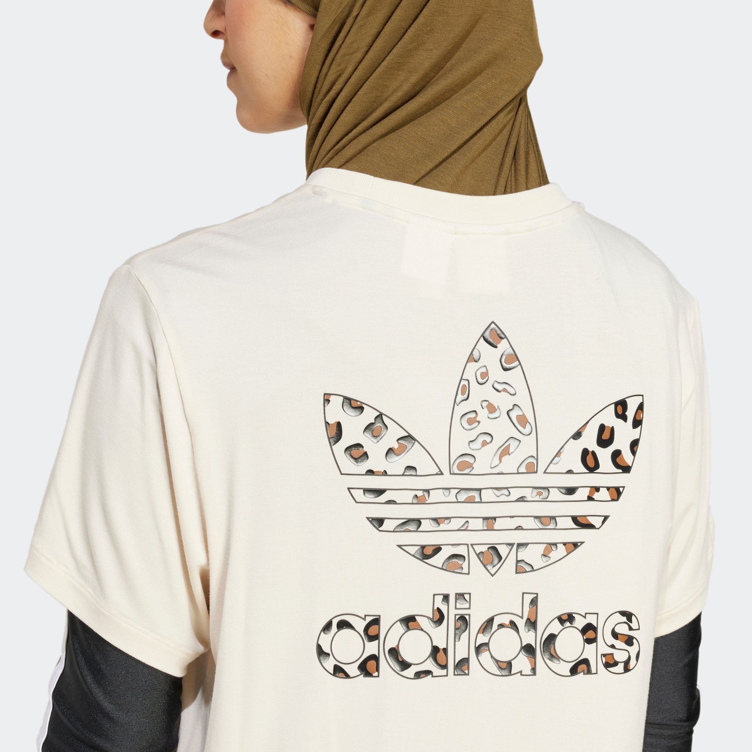 adidas Originals T-Shirt »TREFOIL TEE LEO«
