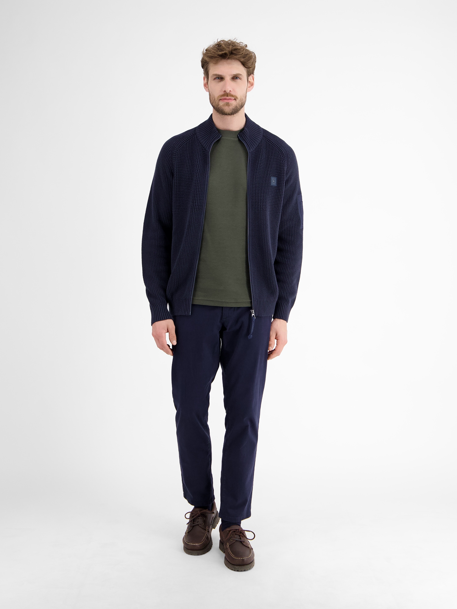 LERROS T-shirt »Herren T-Shirt in Strukturqualität«