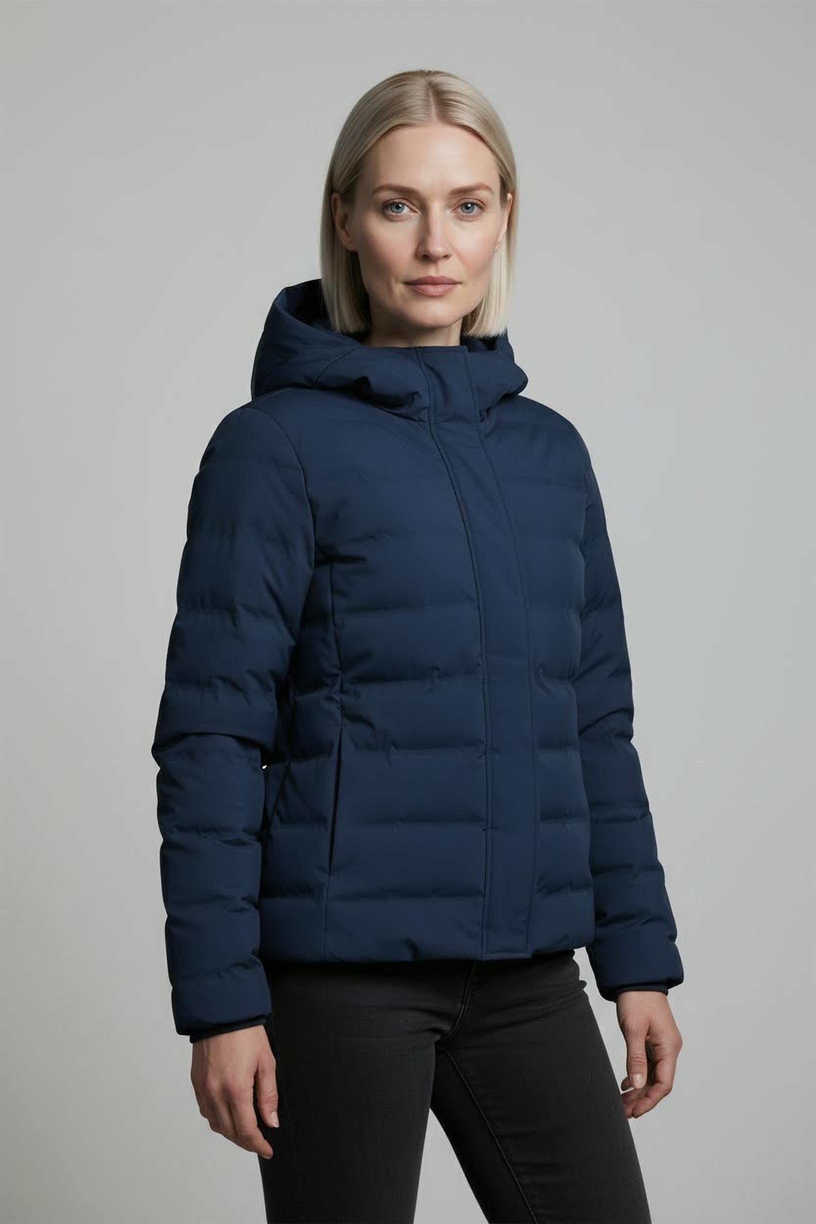 CMP Veste matelassée »WOMAN JACKET FIX HOOD« mit Kapuze mit fester Kapuze, wärmend, winddicht, wasserabweisend, Übergangsjacke