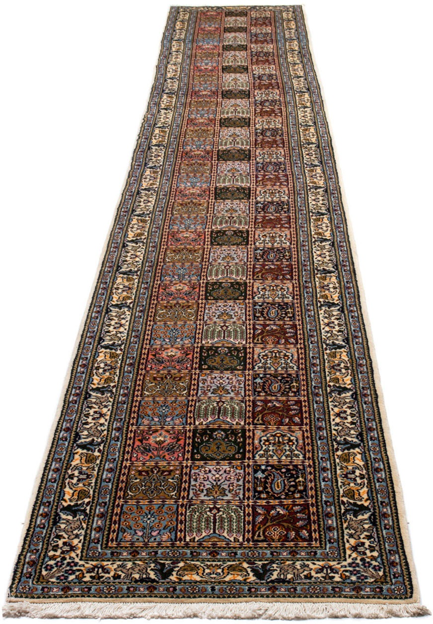 Image of morgenland Hochflor-Läufer »Moud Figurativ Ruggine 283 x 83 cm«, rechteckig, 1 mm Höhe, Unikat mit Zertifikat bei Ackermann Versand Schweiz