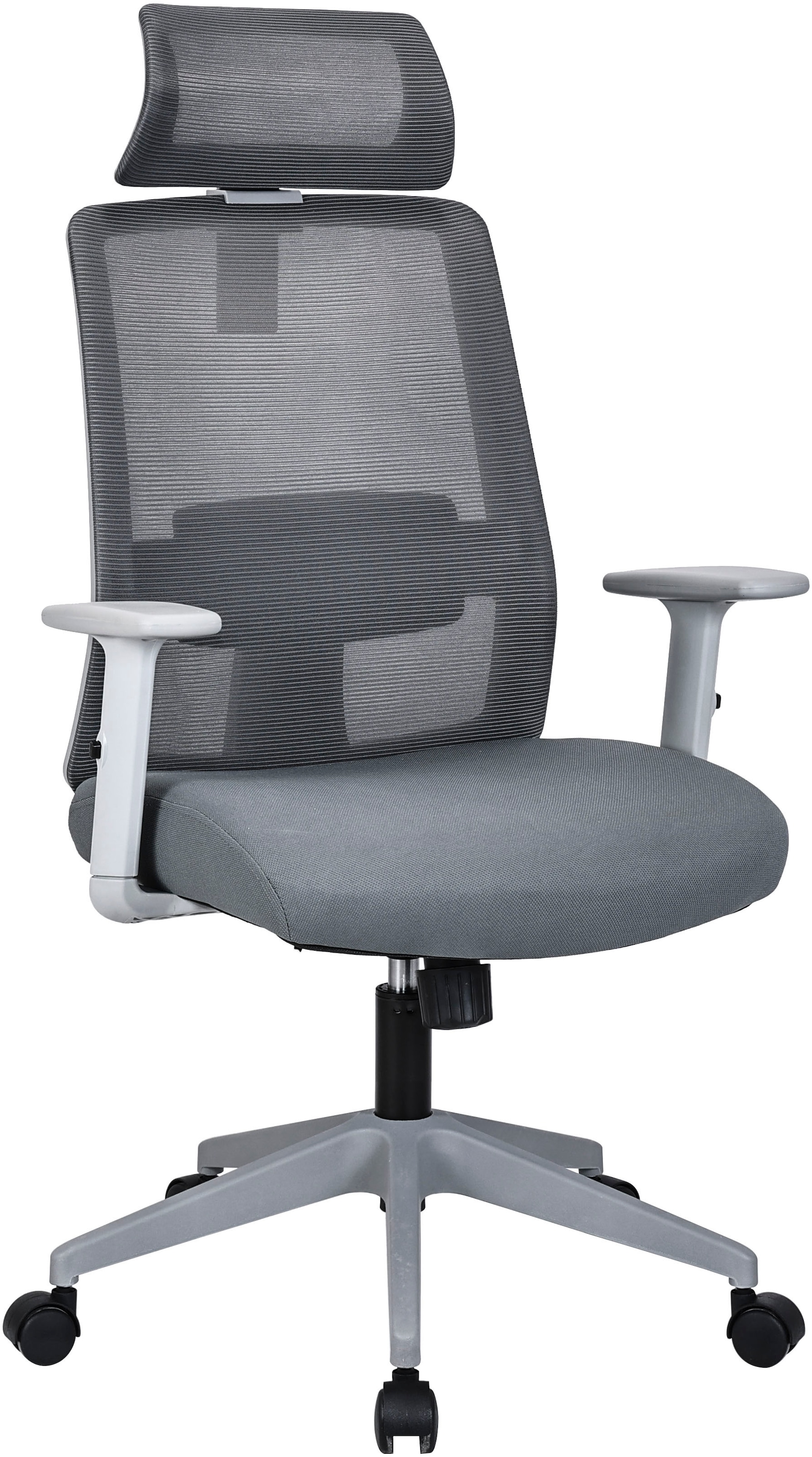 GOODproduct Chaise de bureau »Tallard, Mesh Schreibtischstuhl, ergonomische Ausstattung« () verstellbare Kopfstütze, Lumbalstütze & Armlehnen