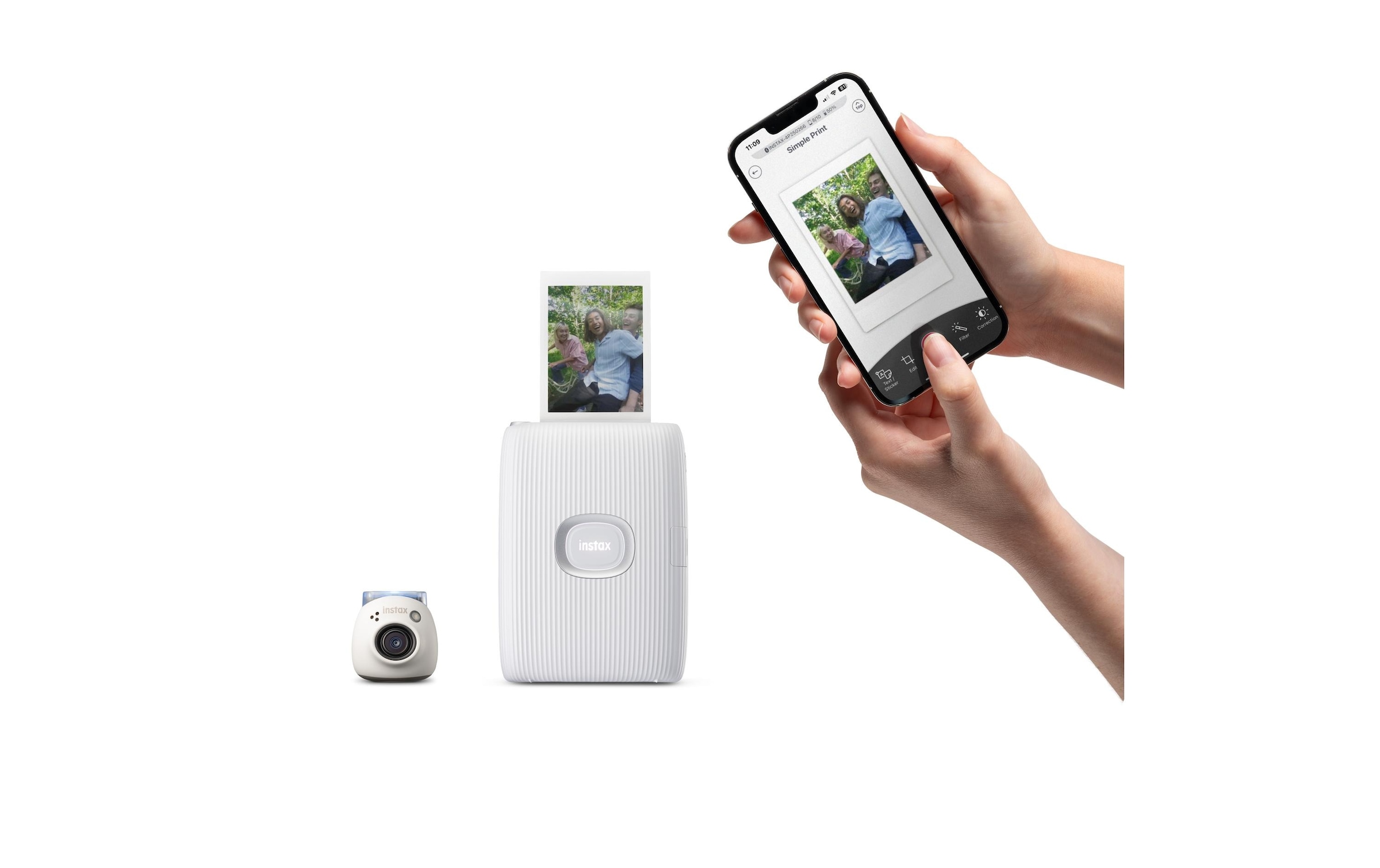 FUJIFILM Kompaktkamera »Instax Pal Weiss«