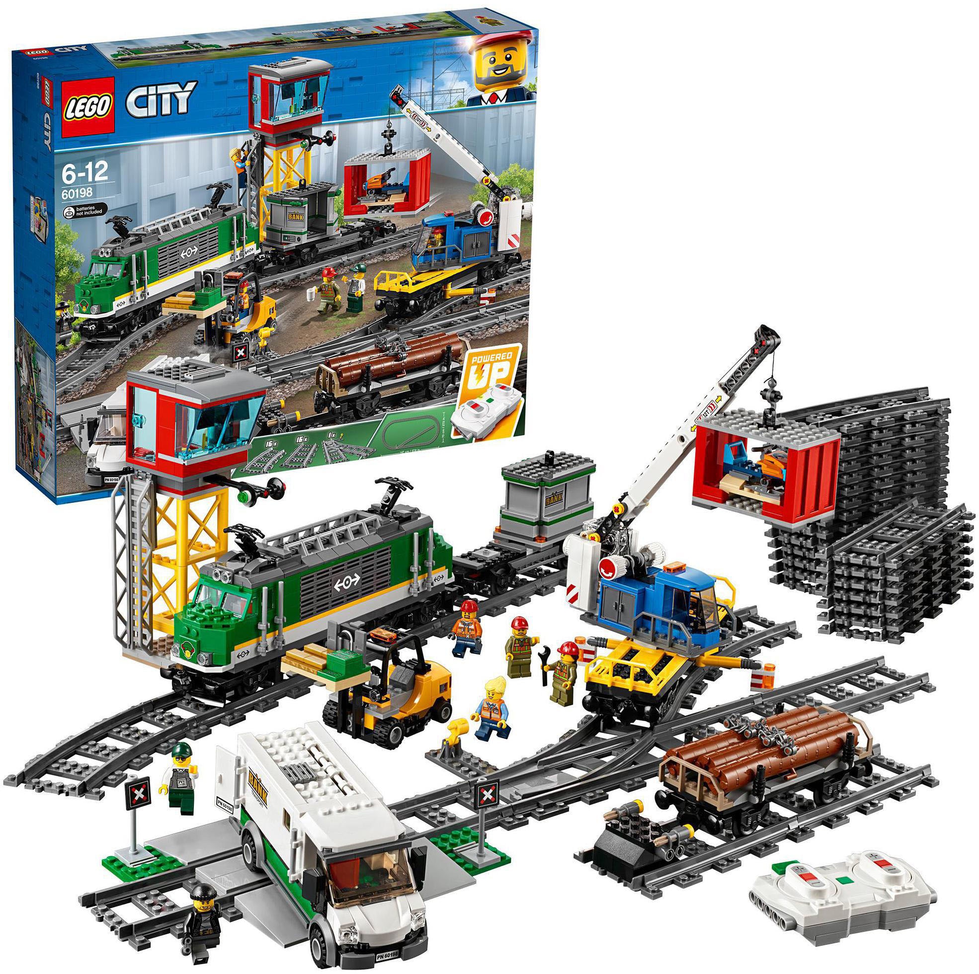 Konstruktionsspielsteine »Güterzug (60198), LEGO® City«, (1226 St.)
