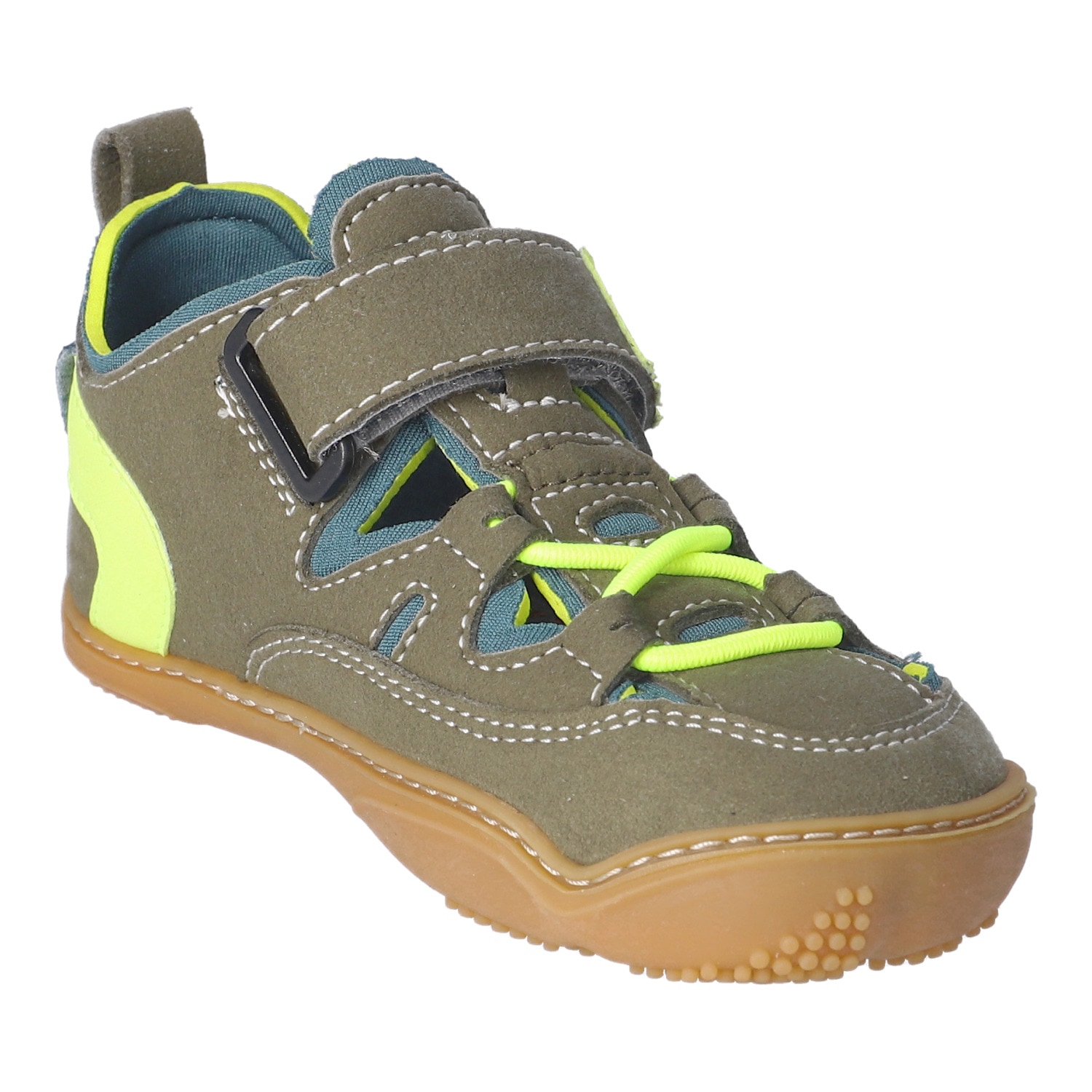 qnuffs Chaussures pieds nus »Lerche«  Sneaker, chaussure basse, sneaker avec étiquette nom au talon