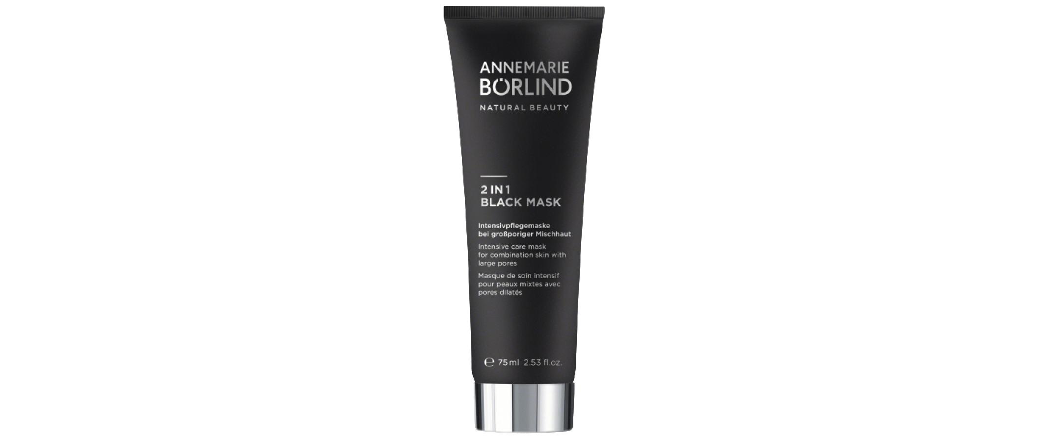 Gesichtsmaske »2 in 1 Black Mask«, Biologisch