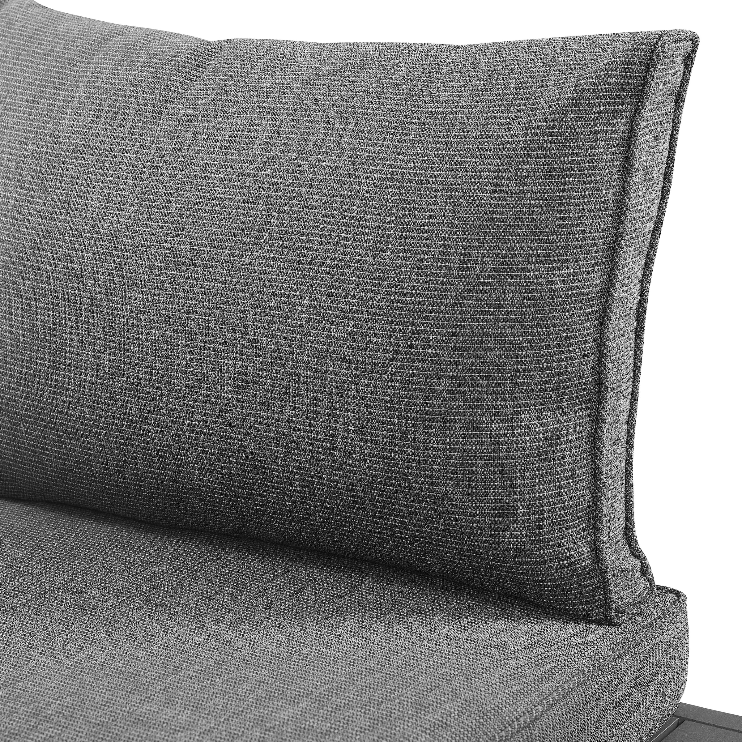 KONIFERA Gartenlounge-Set »Hamburg« Set, Tisch:100x60x60/40cm,abnehmbare Rückenlehnen ,individuell aufstellbar, 14 Stk. tlg. höhenverstellbarer Tisch, inkl. Schutzhülle, Aluminiumgestell