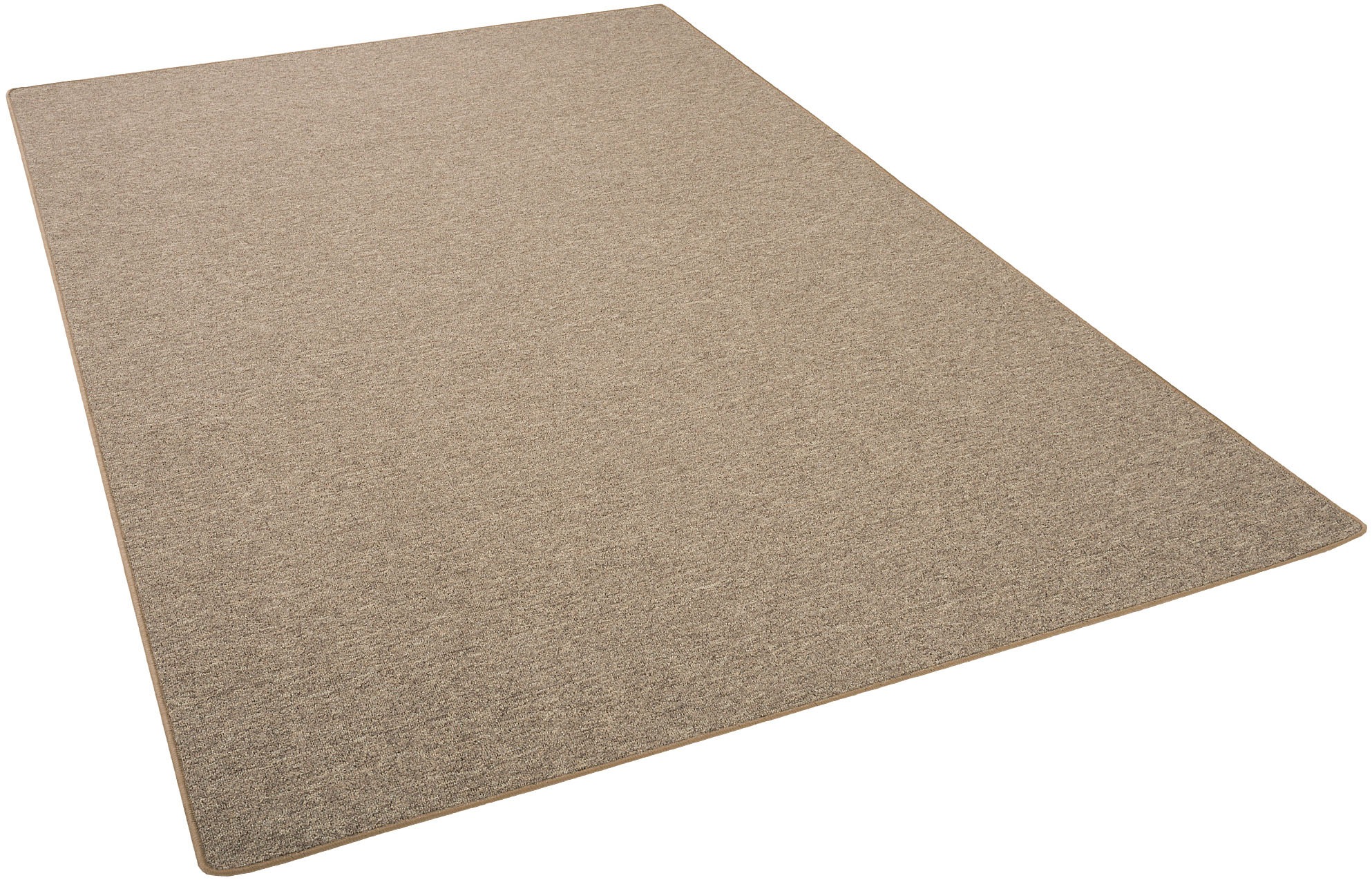 my home Teppich »Fortis, Schlinge, Made in Netherlands«, rechteckig, 5 mm Höhe, Uni Farben, gekettelt, auch als Läufer, strapazierfähig, Wohnzimmer
