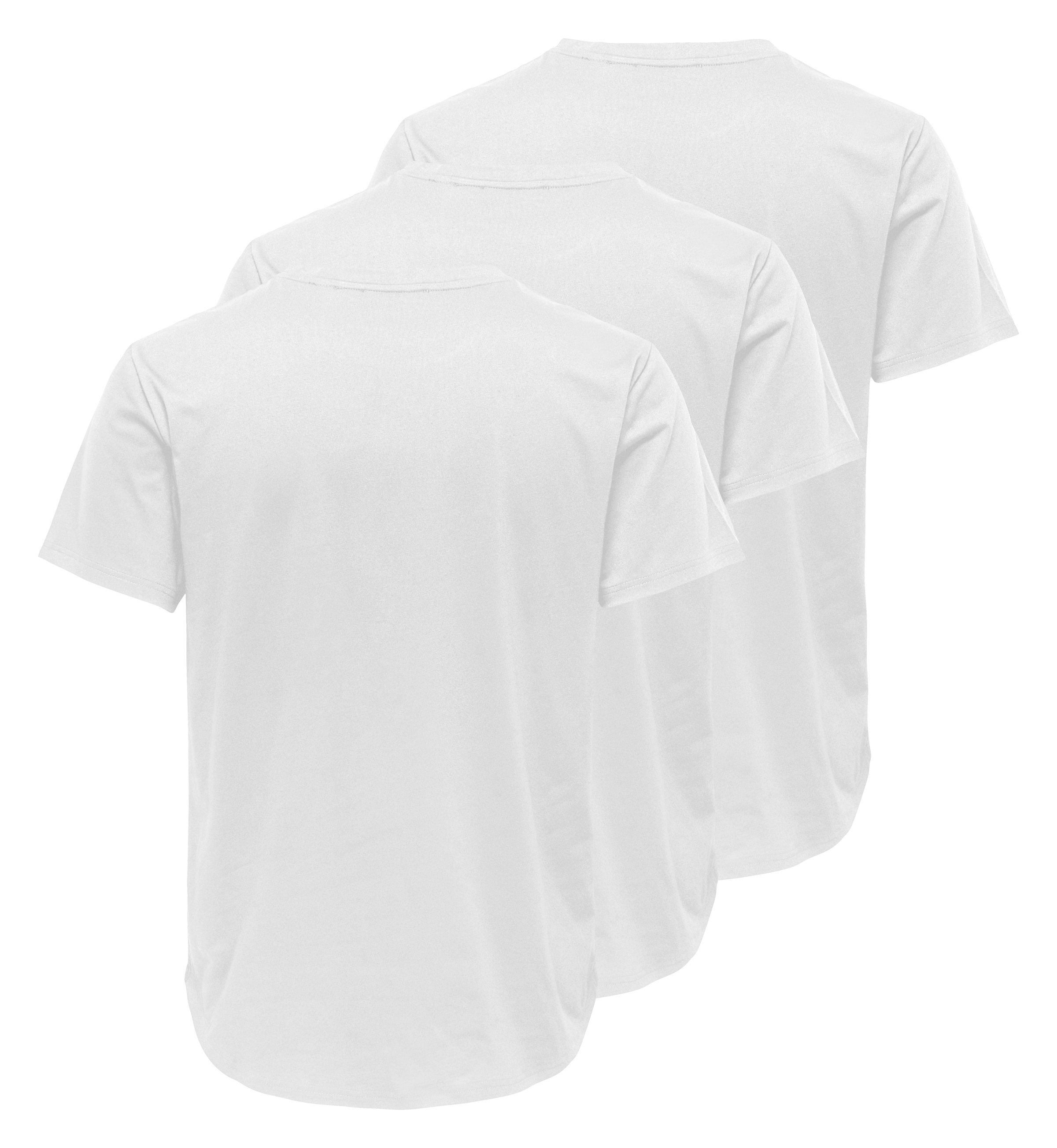 ONLY & SONS Shirt à col rond »ONSJEFF LONGY SS TEE 3-PACK OTL« Paquet, 3