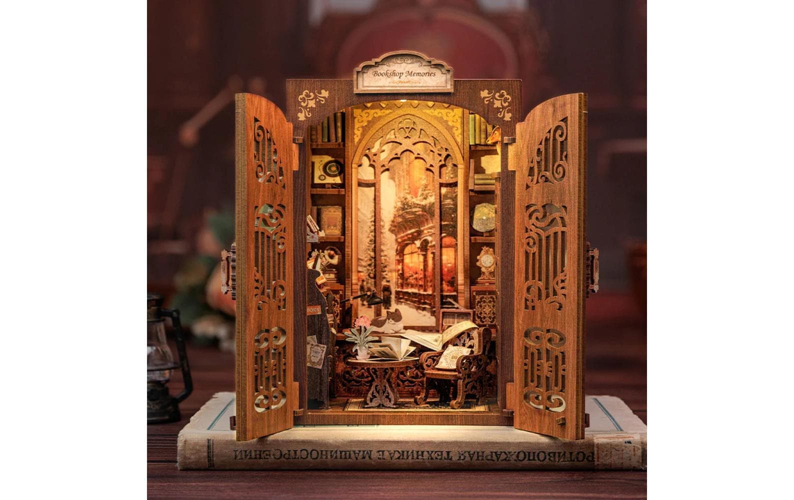   Kit de modèles réduits »Spielmanufaktur Verborgene Bücherstube« 127 cuis tlg.