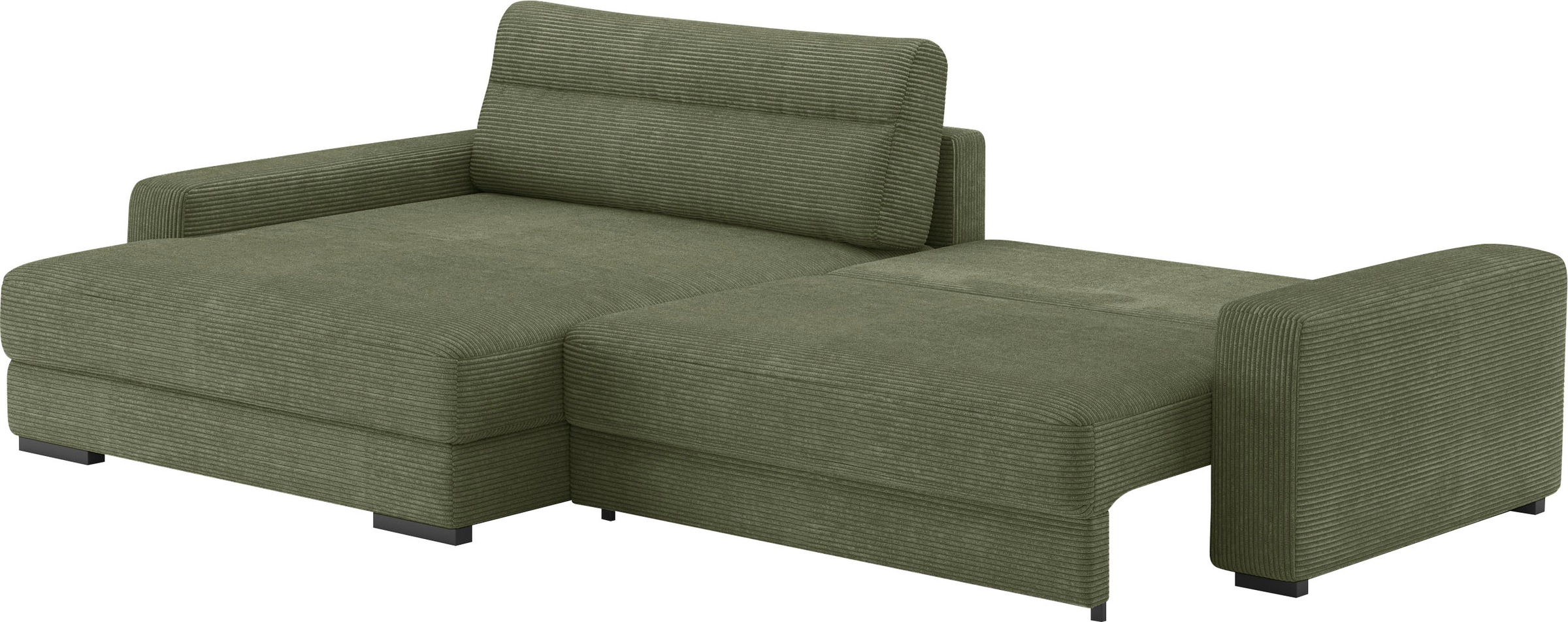 Mr. Couch Ecksofa »Marcello DuraFlex L-Form«, EasyBett, Bettkasten, Kaltschaumpolsterung, bis 140 kg belastbar