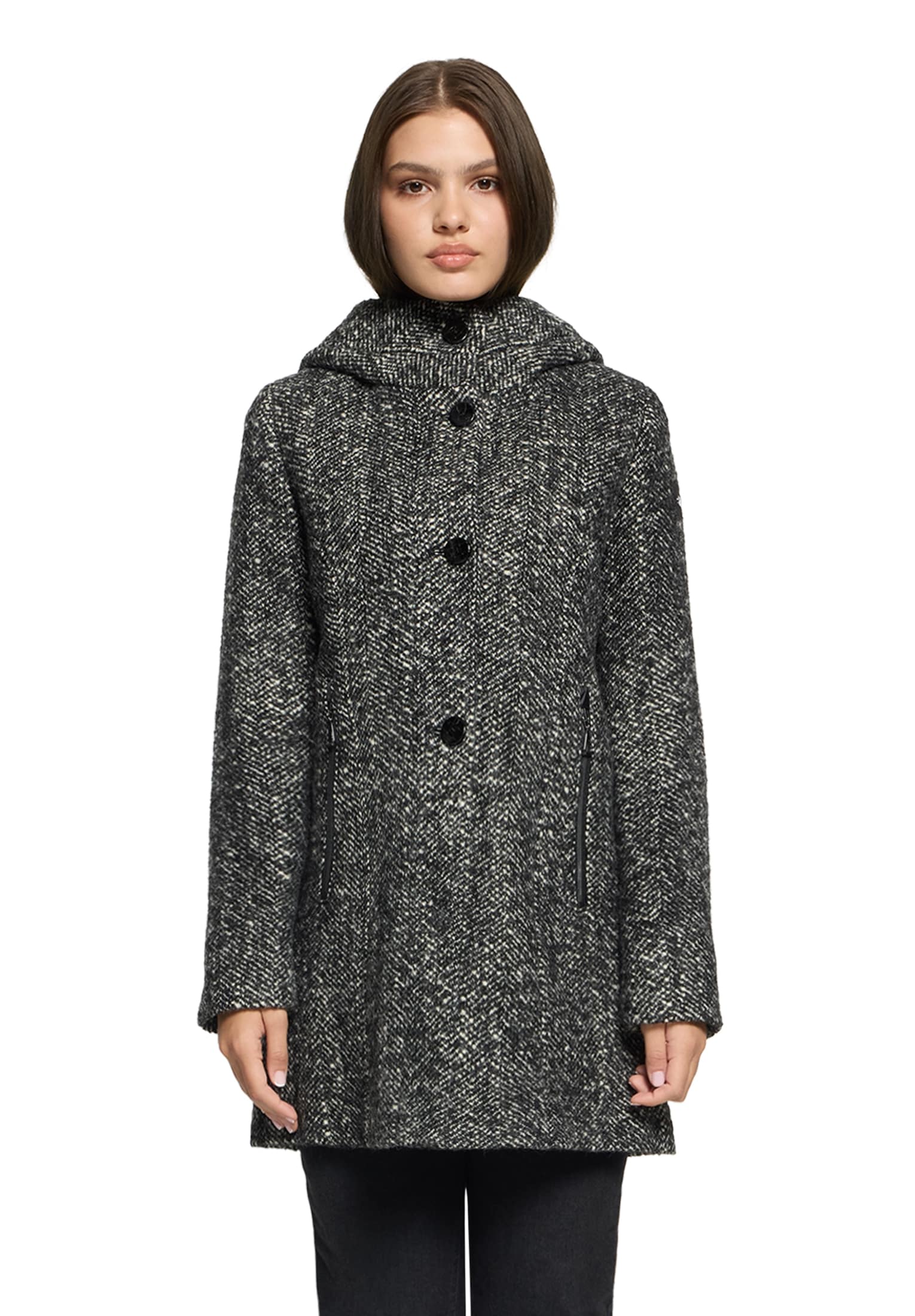 Image of Gil Bret Wolljacke mit Taschen