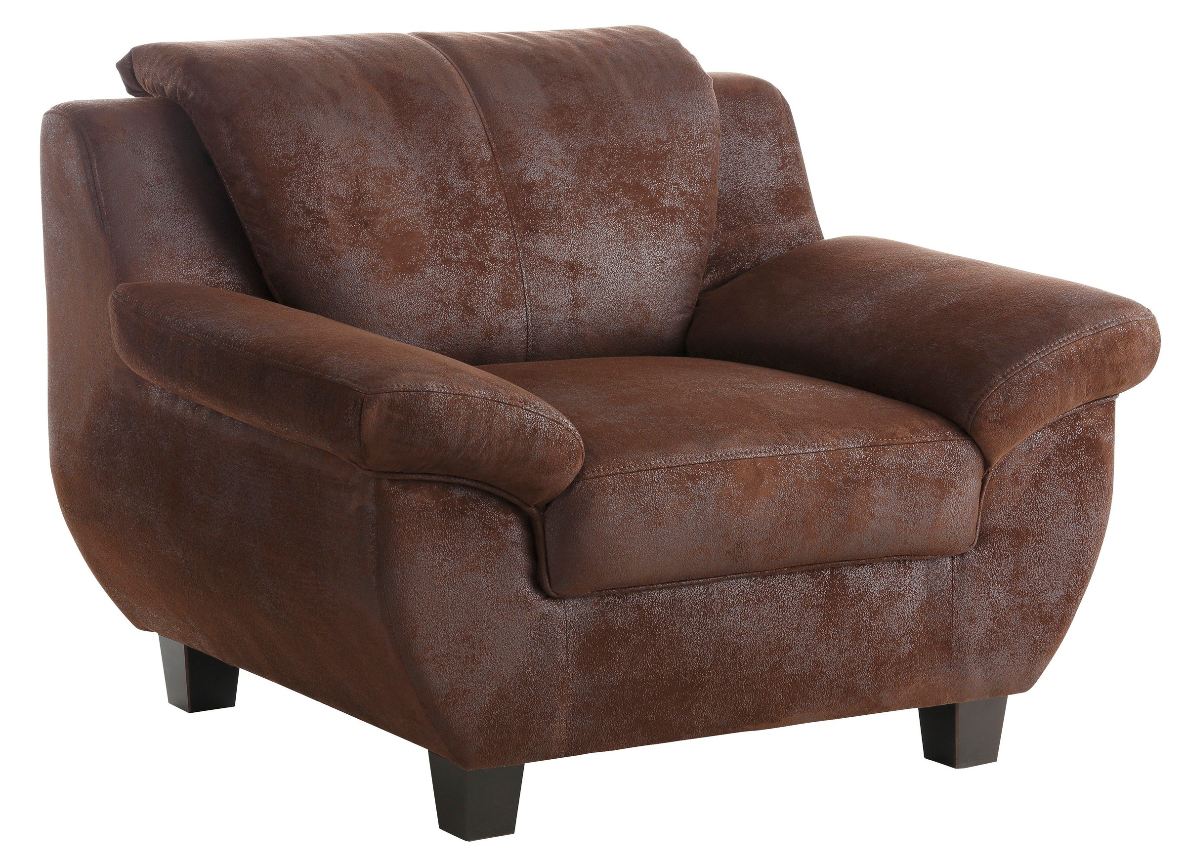 Home affaire Sessel "Yesterday belastbar bis 140kg/ Sitz" Microfaser MELROSE, mocca