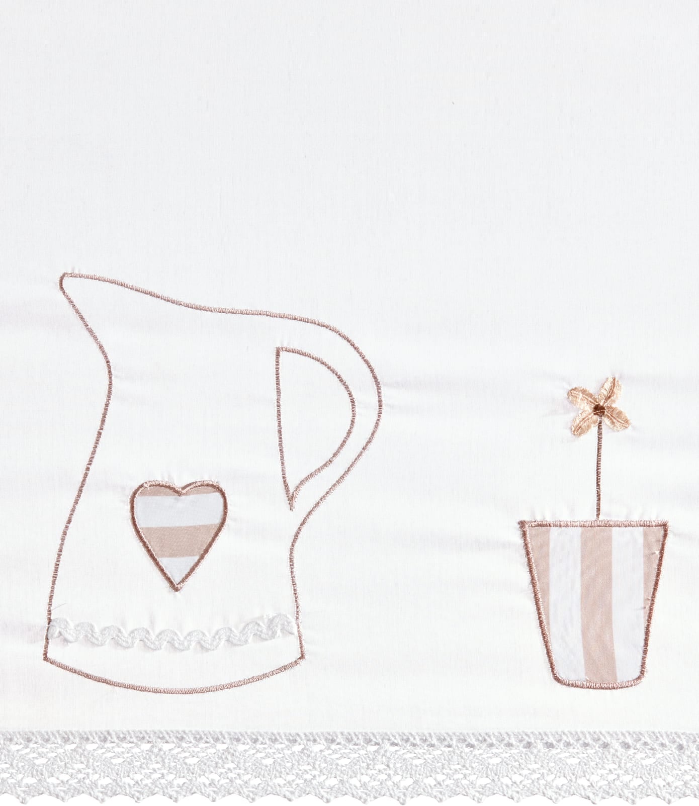 heine home Querbehang Stangendurchzug 1 Stk. tlg.