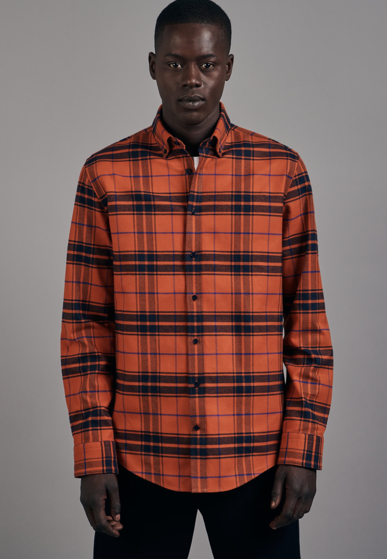 Image of seidensticker Businesshemd »Shaped«, Shaped Langarm Button-Down-Kragen Karo bei Ackermann Versand Schweiz