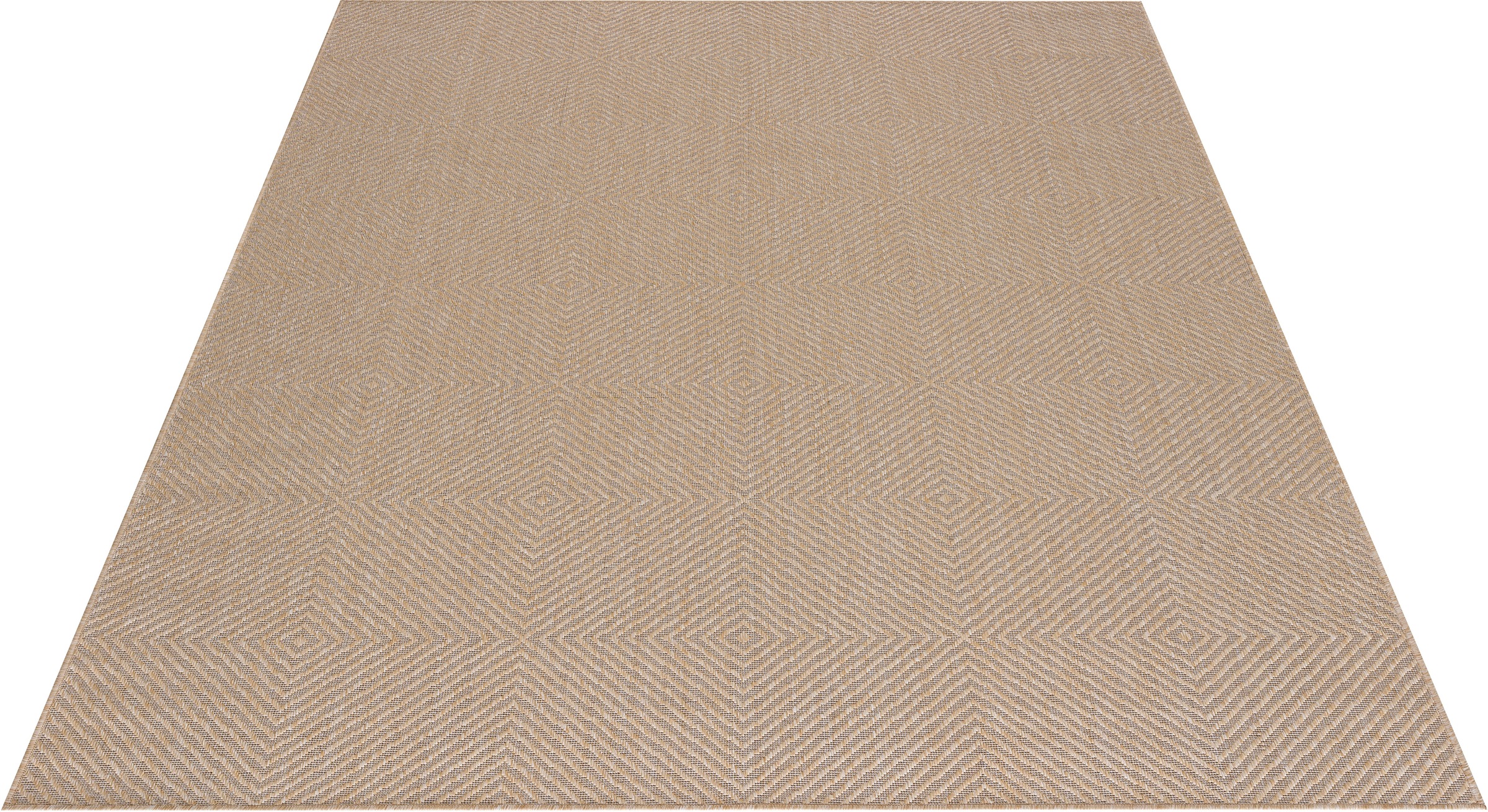 Image of my home Teppich »Elsa«, rechteckig, 8 mm Höhe, In- und Outdoorgeeignet, Flachgewebe, Boho, Wetterfest & UV-beständig, besonders flach, idealer Teppich für Balkon, Terrasse, Wintergarten, Küche, Esszimmer, Wohnzimmer bei Ackermann Versand Schweiz