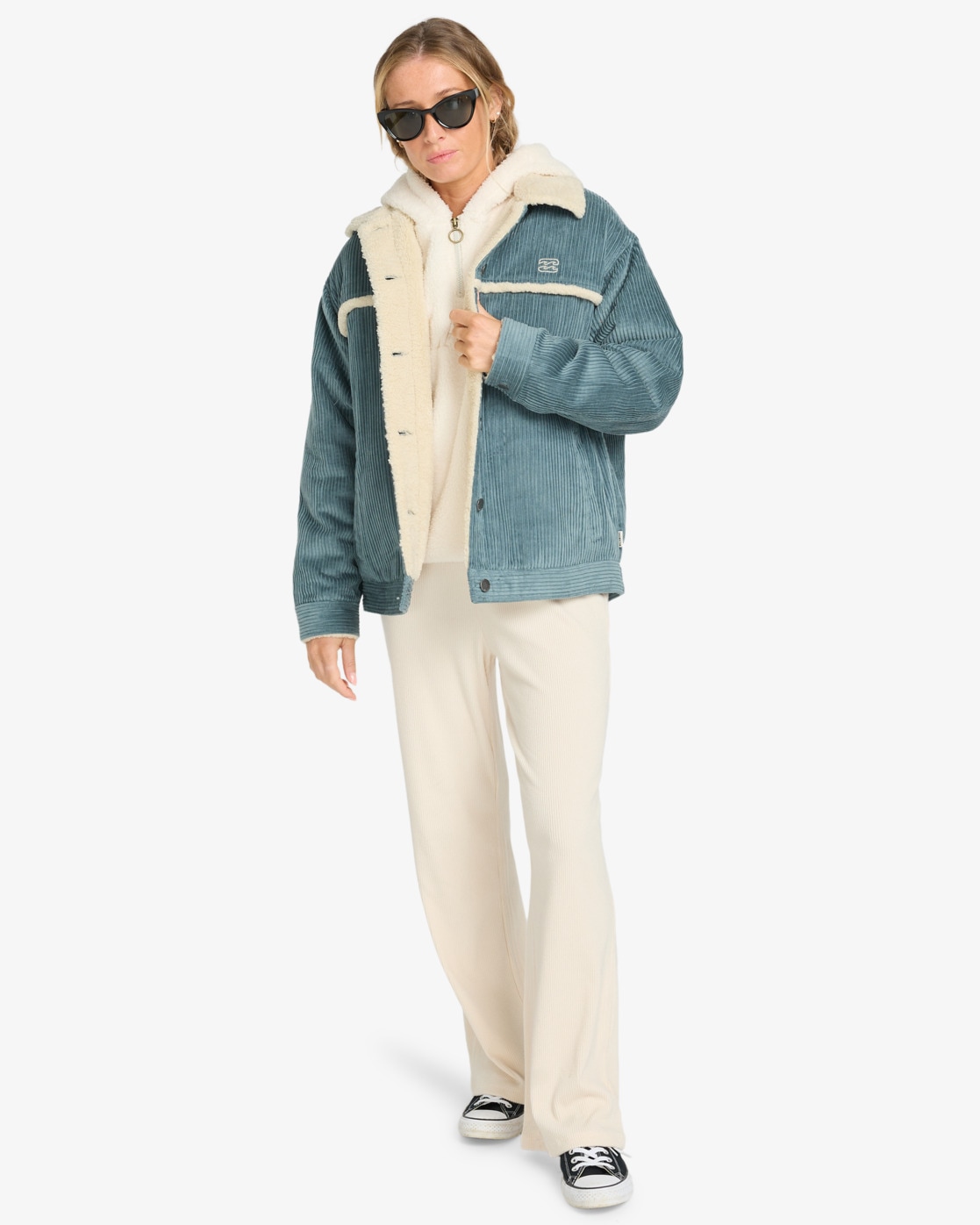 Billabong Veste en velours côtelé »CORD IN LOVE« 1 cuis tlg. ohne Kapuze